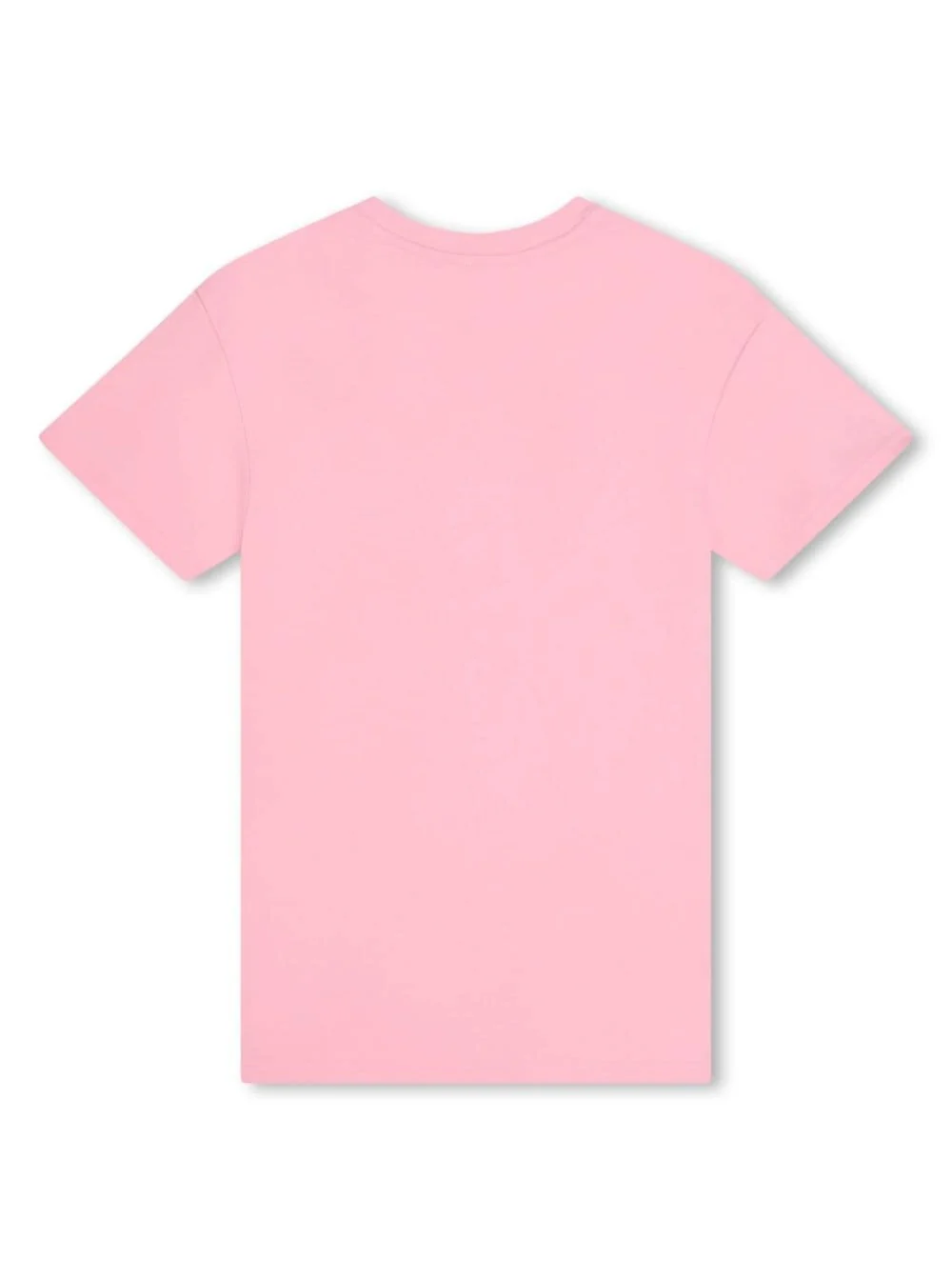 Marc Jacobs Kids Pink Short Sleeve Dress With Bag Print Cotton Girl