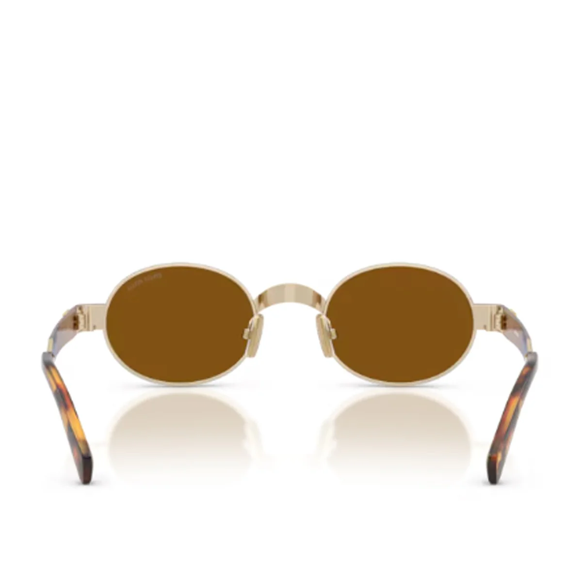 Miu Miu Miu B51s Oro Metallo Occhiali Da Sole