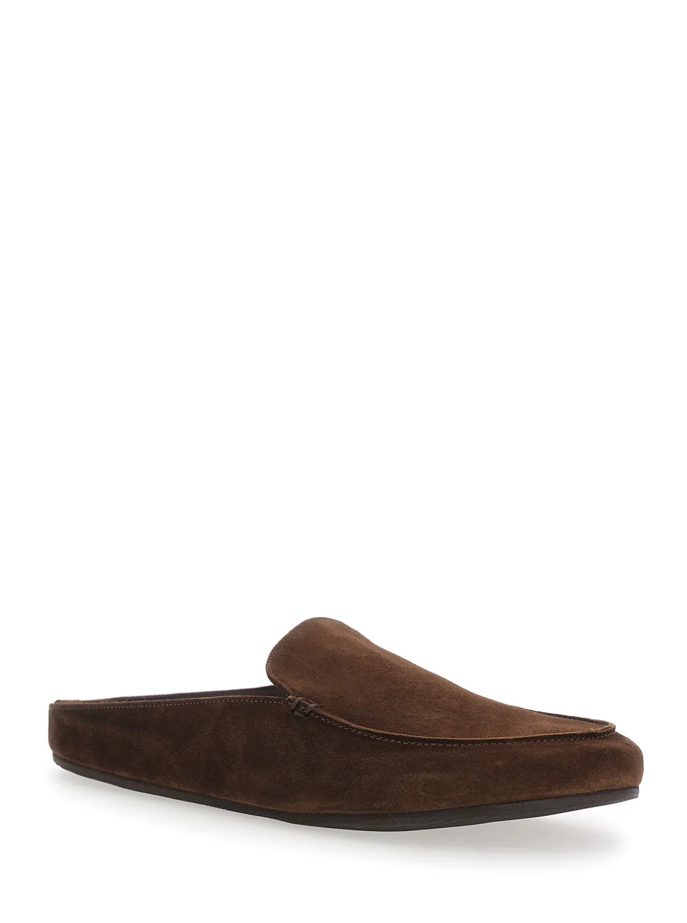 Vinny'S CAMOSCIO Brown Suede Flat Shoes