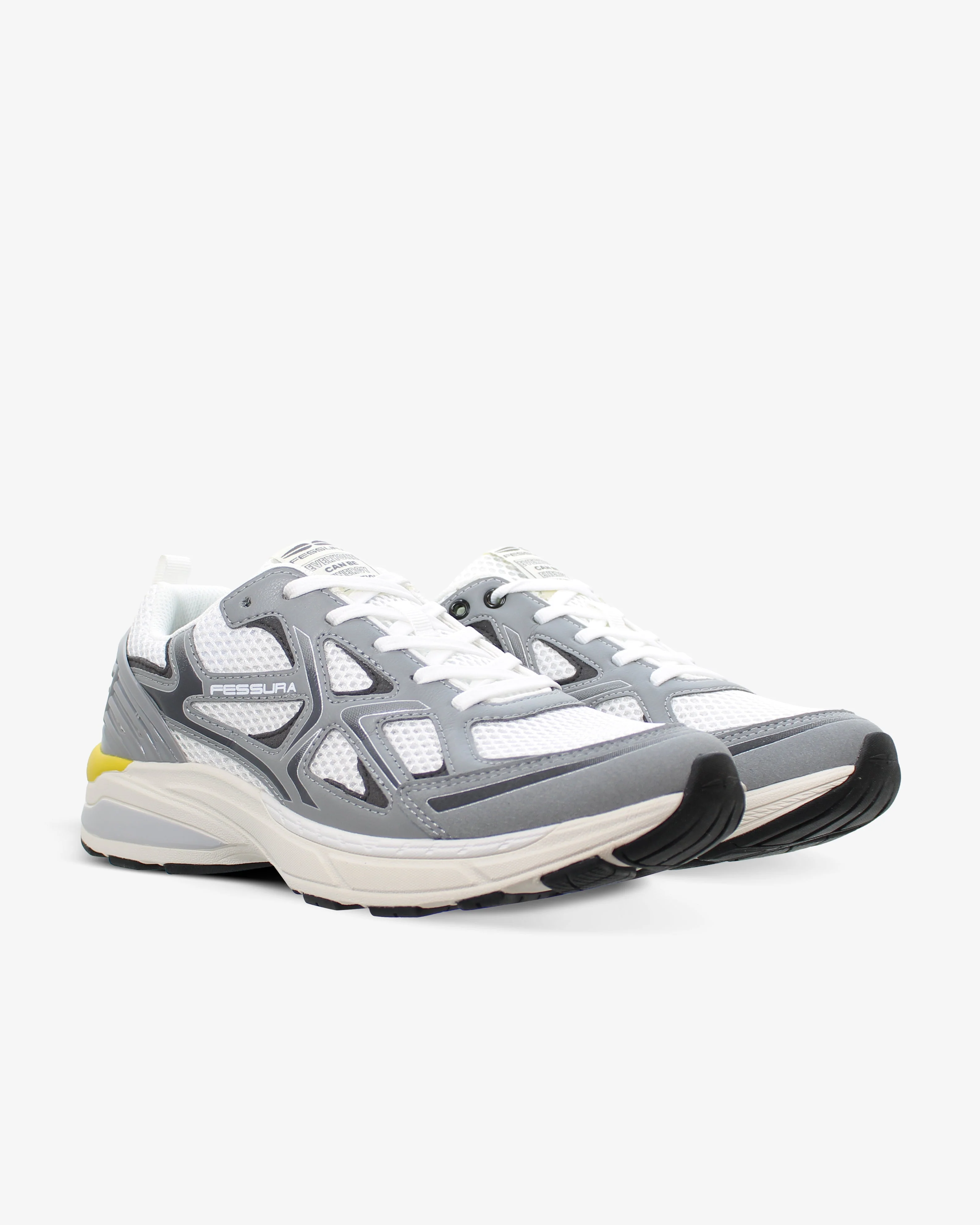Fessura City 01 02 Gray-white Everyday Sneakers