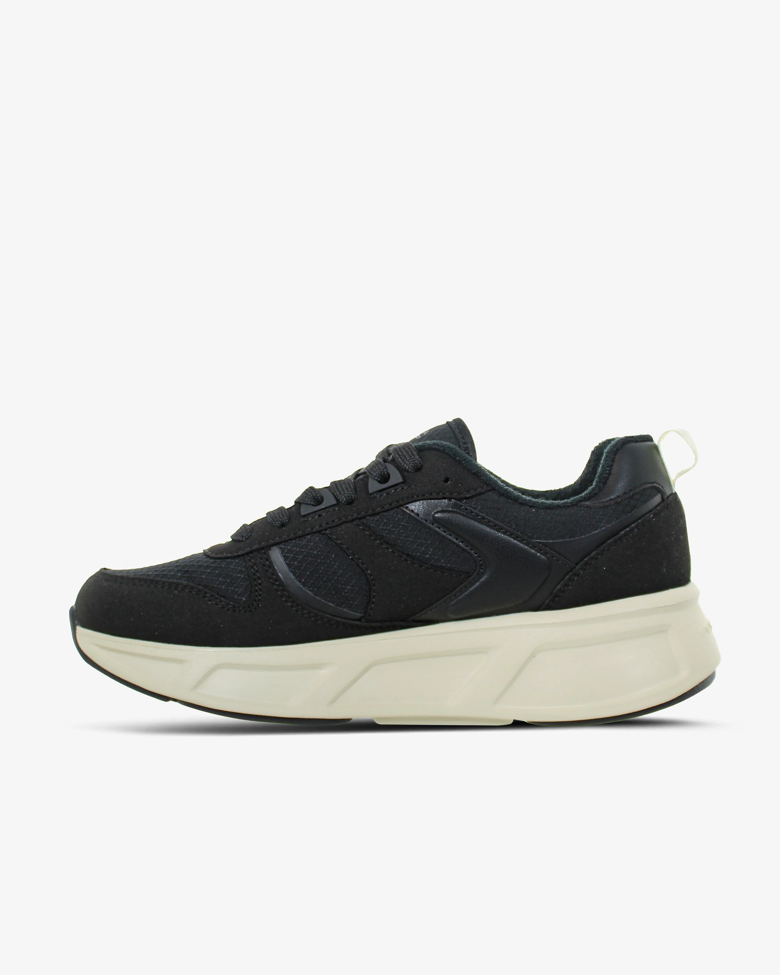 Fessura Italia Walk 03 - R Black Running Sneakers