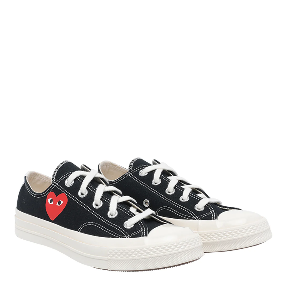 Play x Converse Sneakers Black Fabric/rubber Sole