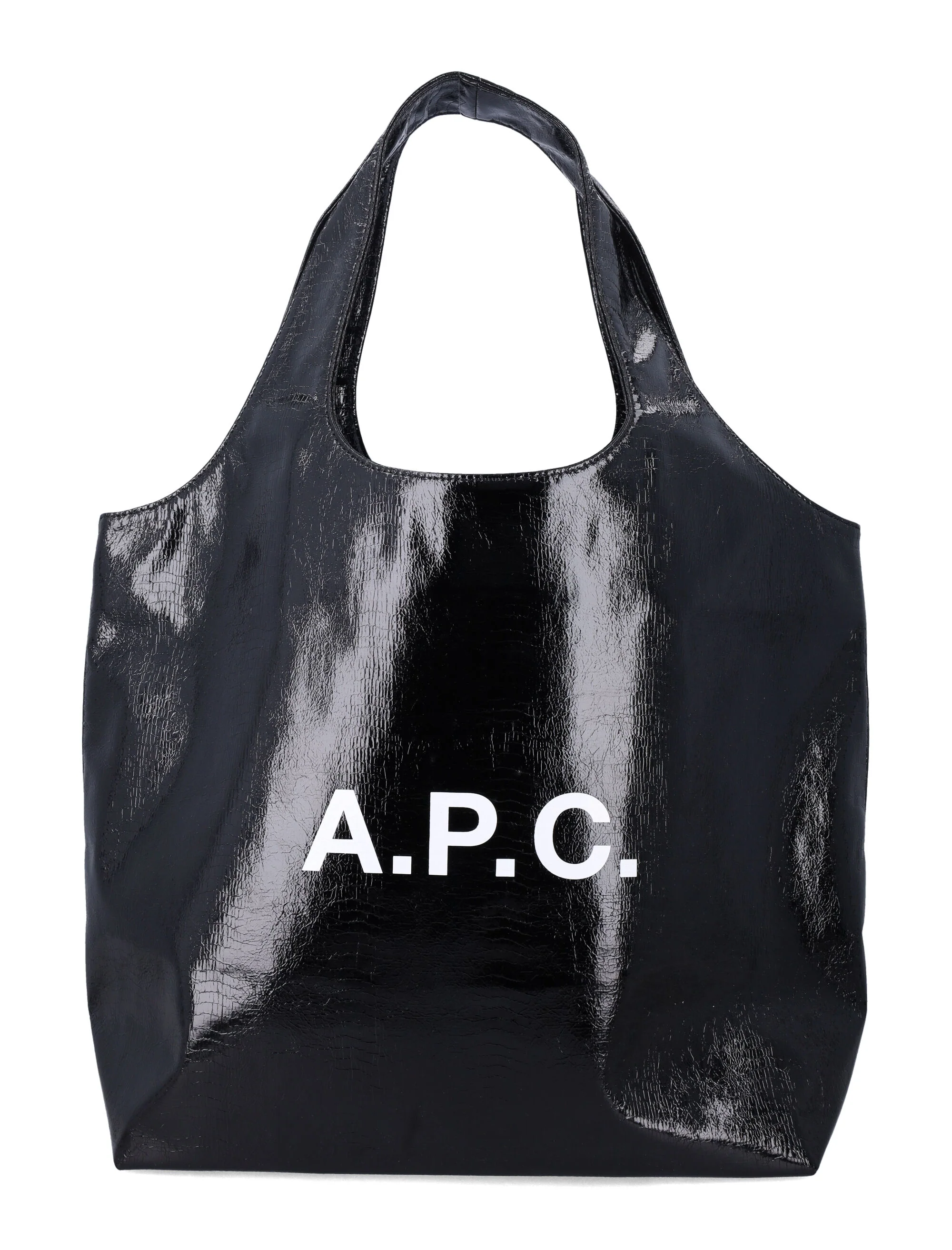 A.P.C. Ninon tote bag Black Polyurethane