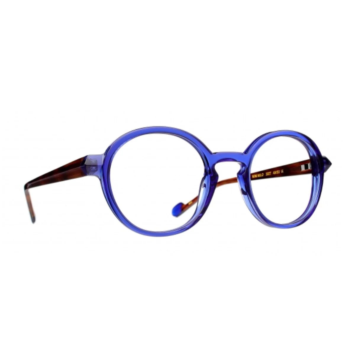 Tete À Lunettes By Caroline Abram Mini Milo Junior Blue Acetato Sunglasses