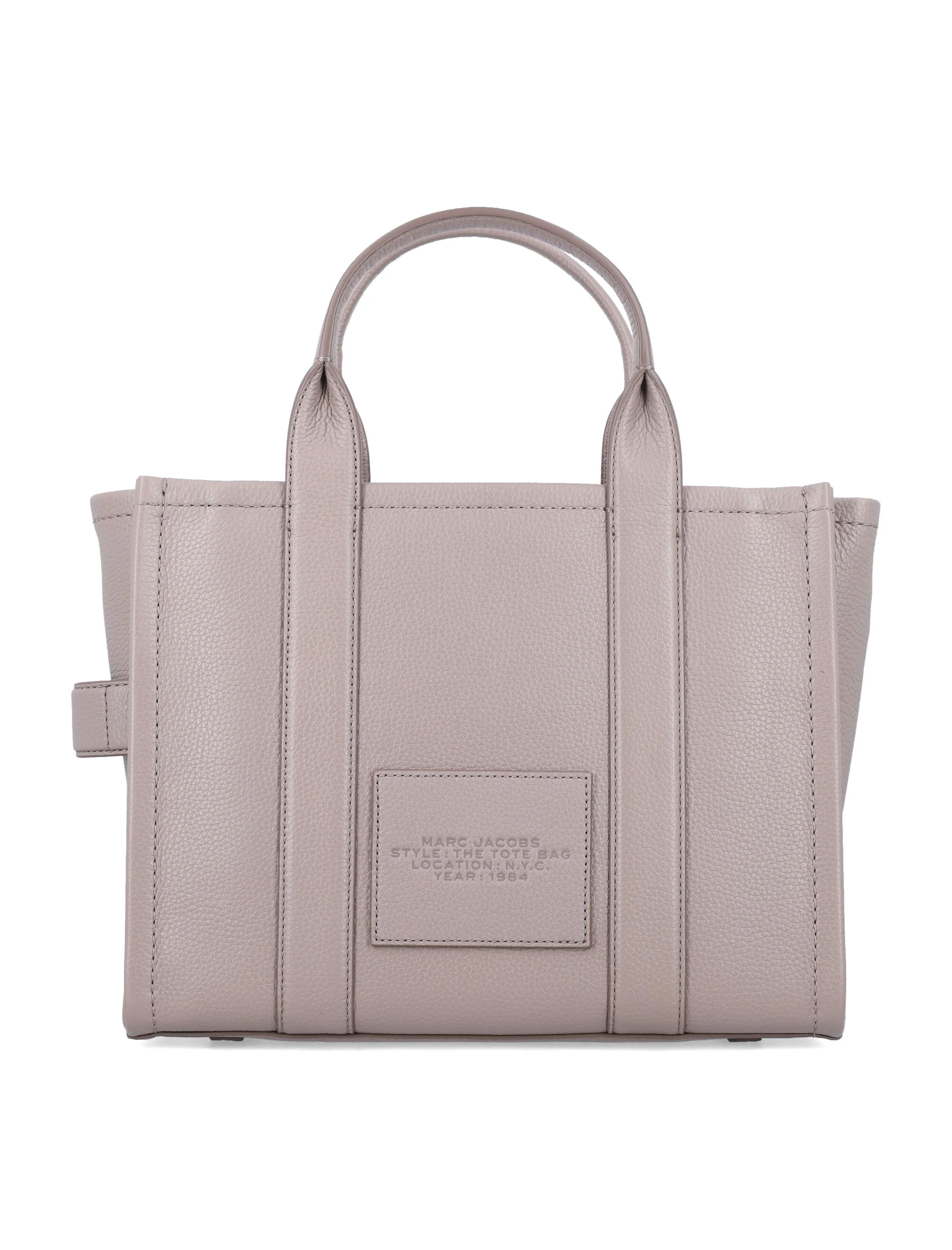 Marc Jacobs The Medium Tote Bag in Leather Cement Cow