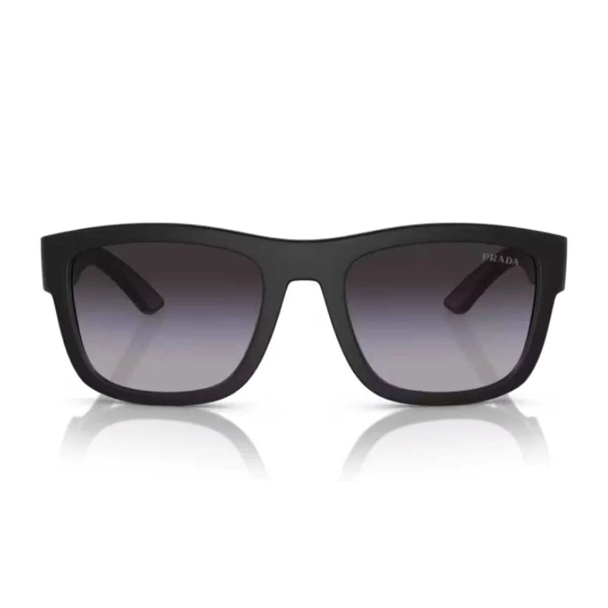 Prada Linea Rossa Ps 01zs Black Nylon Sunglasses
