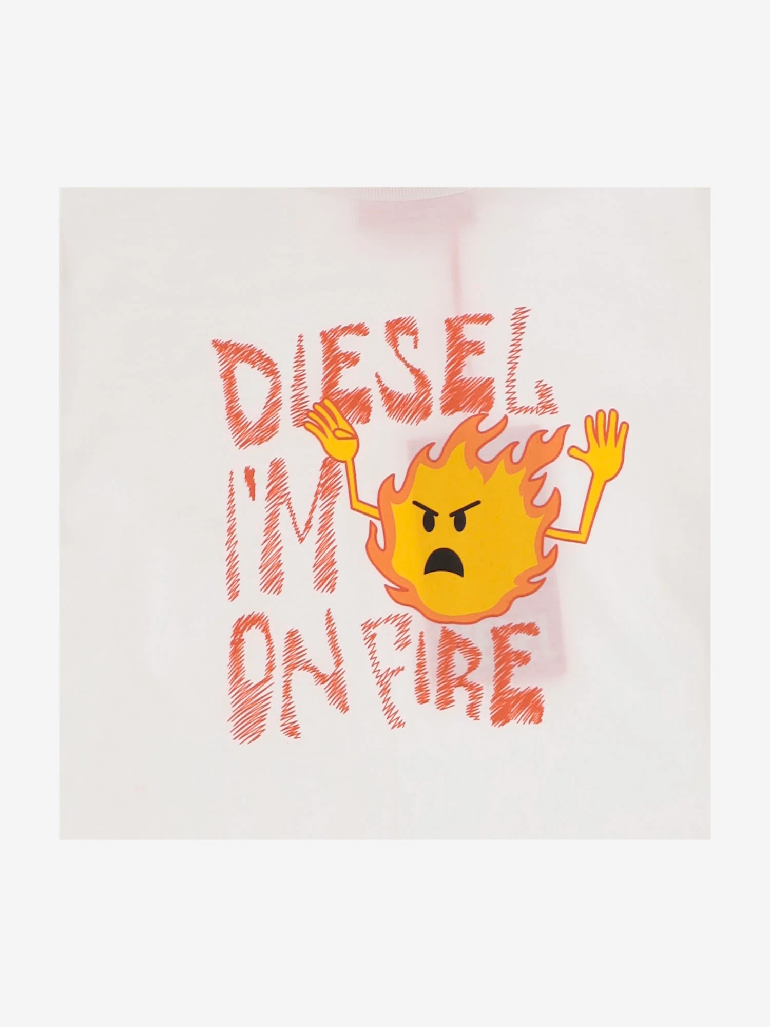 Diesel Clothing Red Cotone