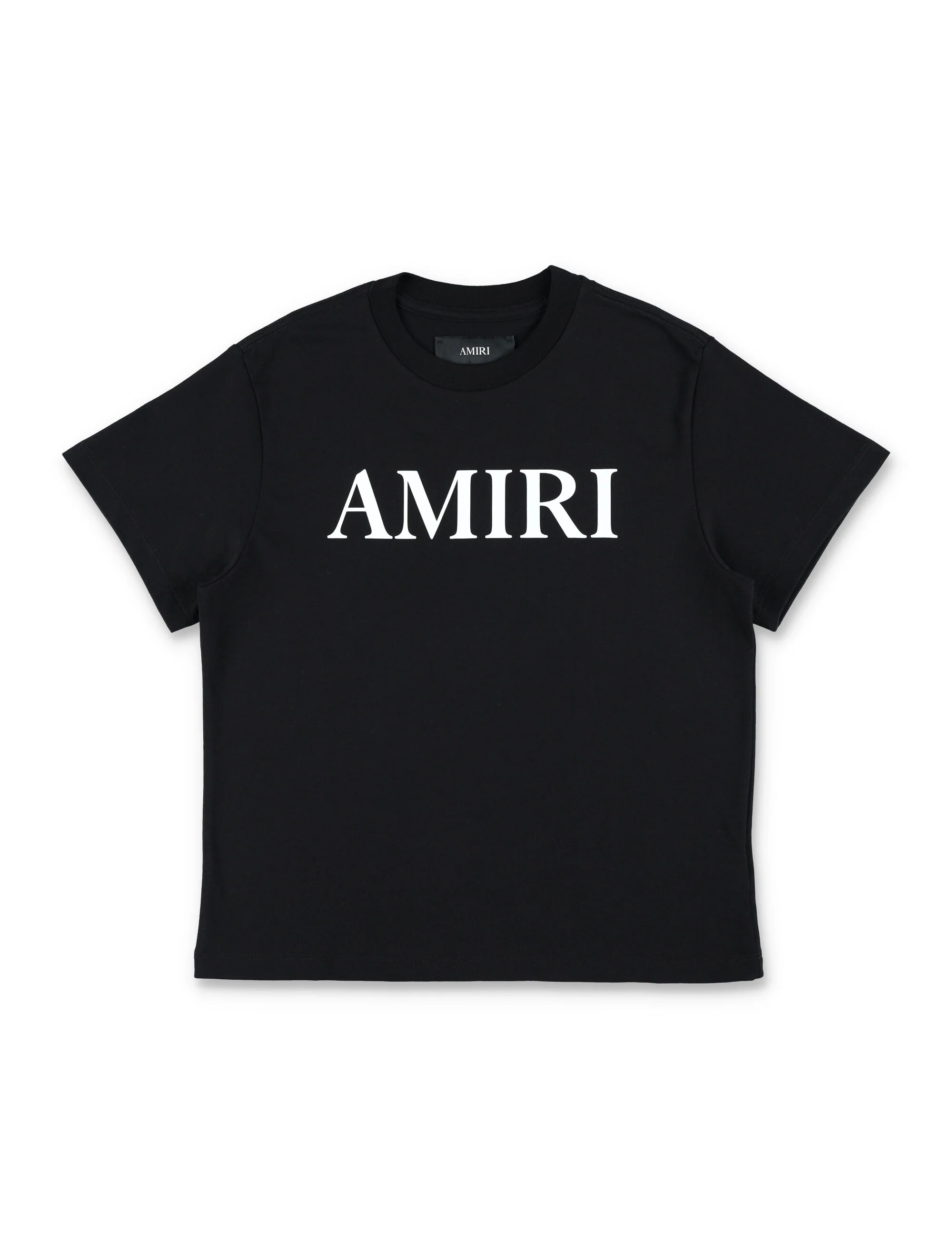 Amiri Kids Logo T-Shirt Black Cotton