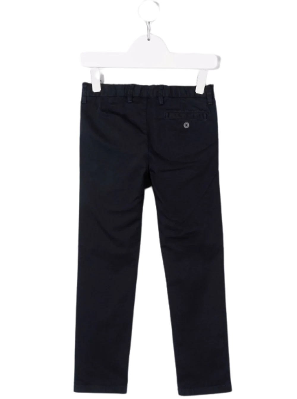 Il Gufo Kids Boys Blue Cotton Pants Blu Elastane Trousers