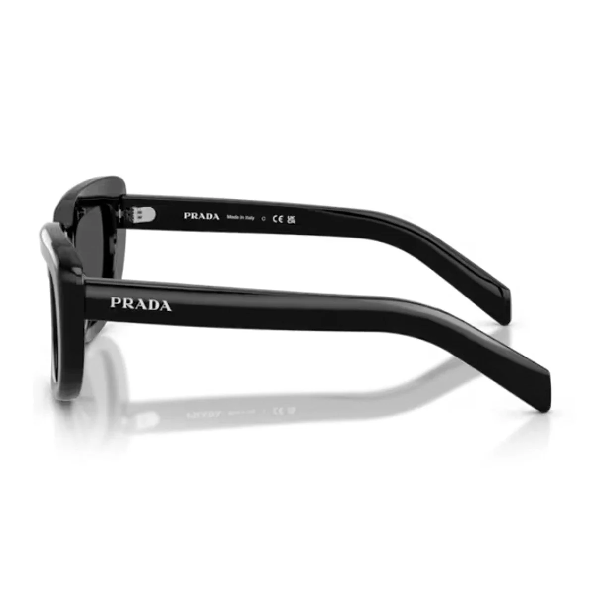 Prada Pr D07s Black Acetato Sunglasses