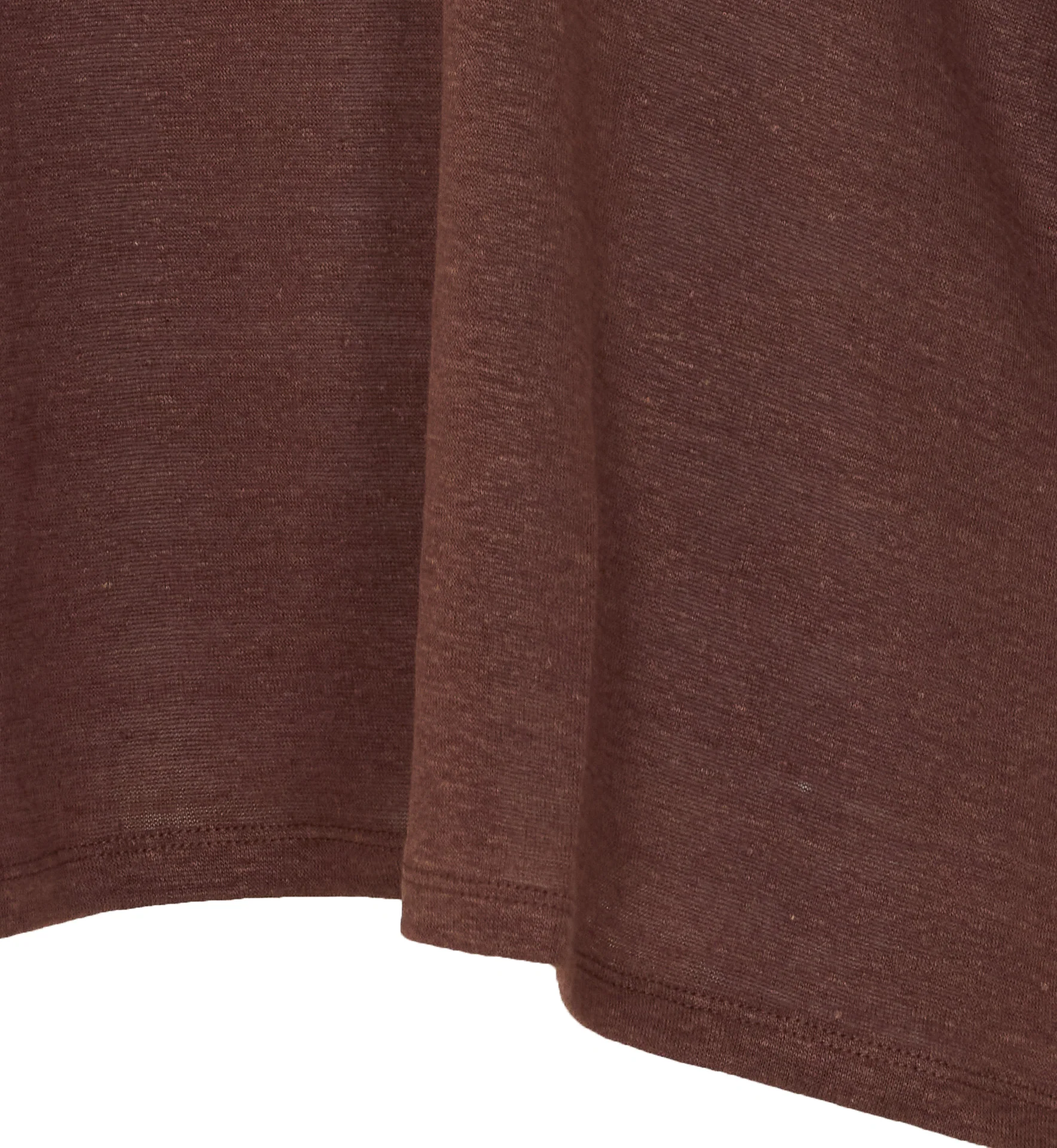 Not Shy T-Shirts And Polos Brown Linen