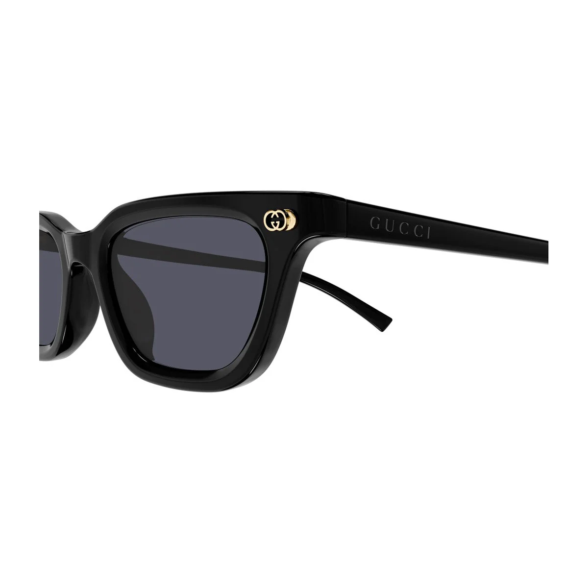 Gucci Gg1944s Linea Institutional Logo Black Acetato Riciclato Sunglasses