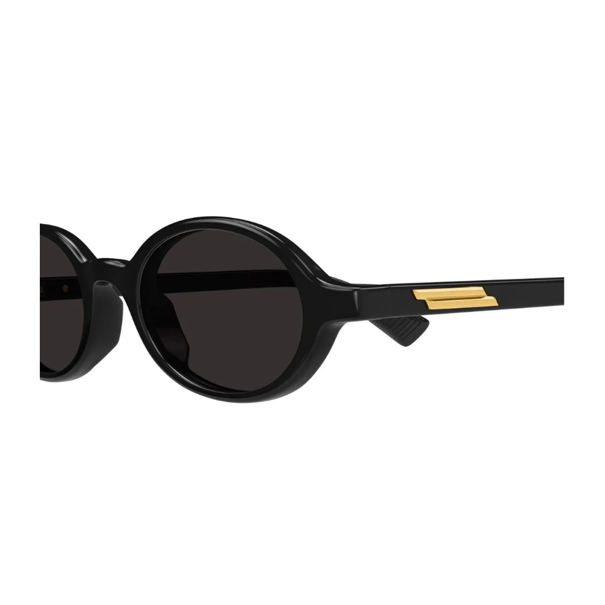 Bottega Veneta Bv1388s Linea Ribbon Black Acetato Riciclato Sunglasses