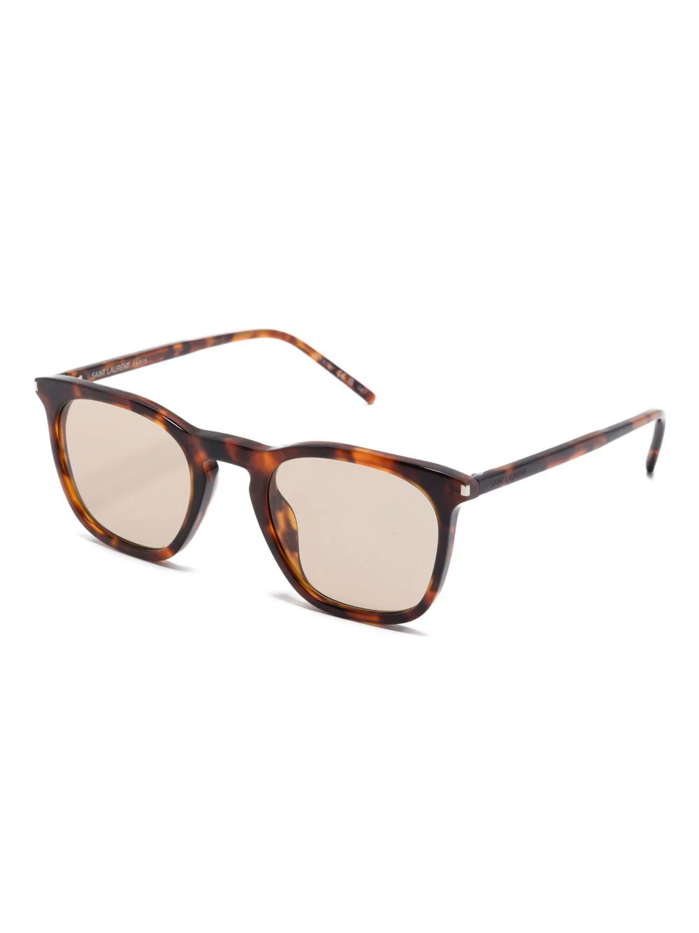 Saint Laurent Sunglasses Brown Acetate