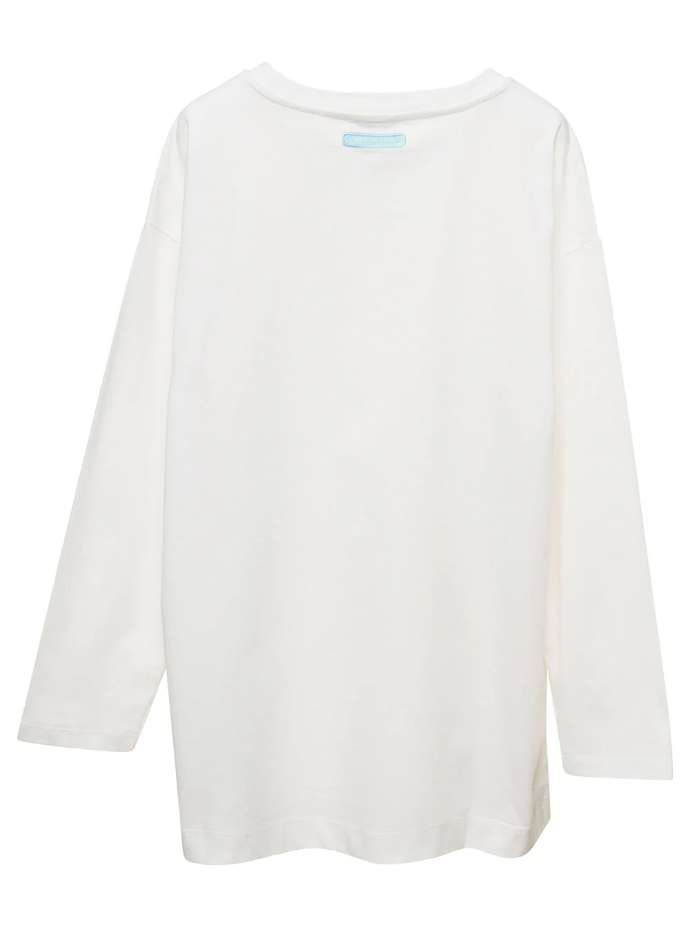 Chiara Ferragni Kids White T-Shirt With Bag Motif And Logo Print Cotton Girl Tshirts Polo Shirts