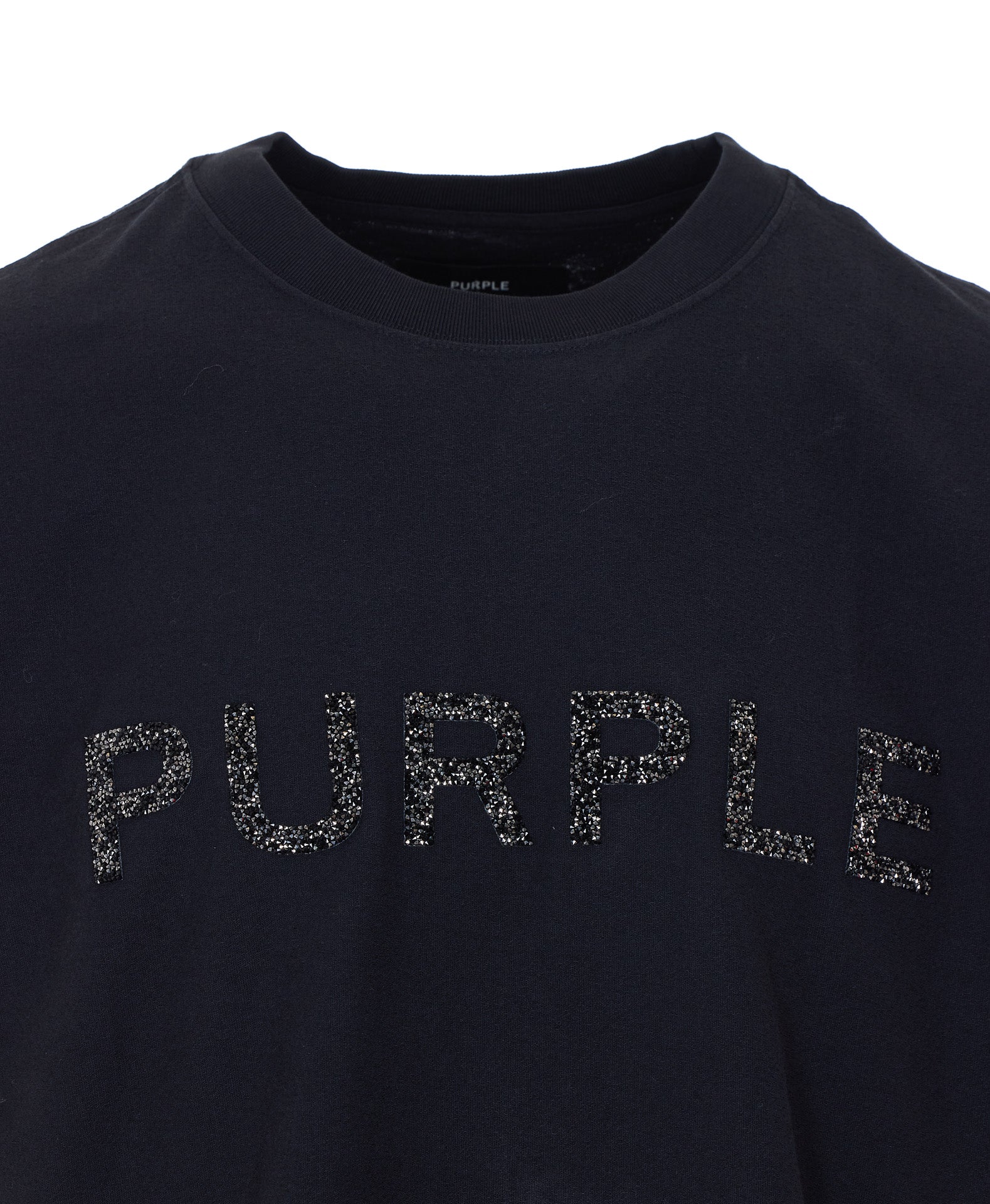 Purple Brand T-shirts and Polos Black Cotton
