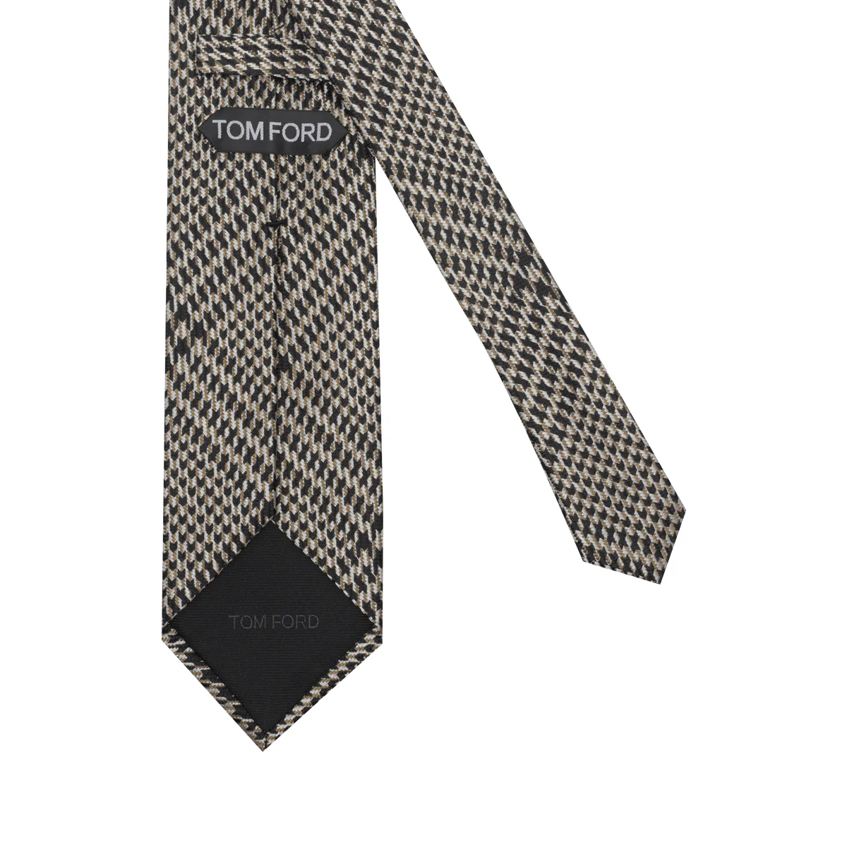 Tom Ford Ties Brown Silk
