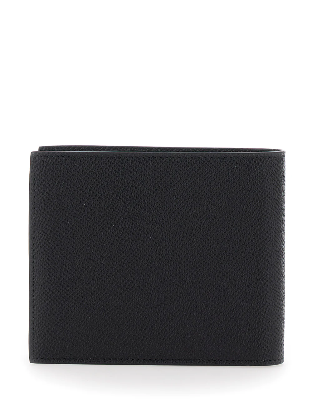 Ferragamo Bi-Fold Wallet Micro Gancini With Grained Leather Logo Black Men Calf Products Ferragamo Bi-Fold Wallet Micro Gancini With Grained Leather Logo Black Men Calf Products