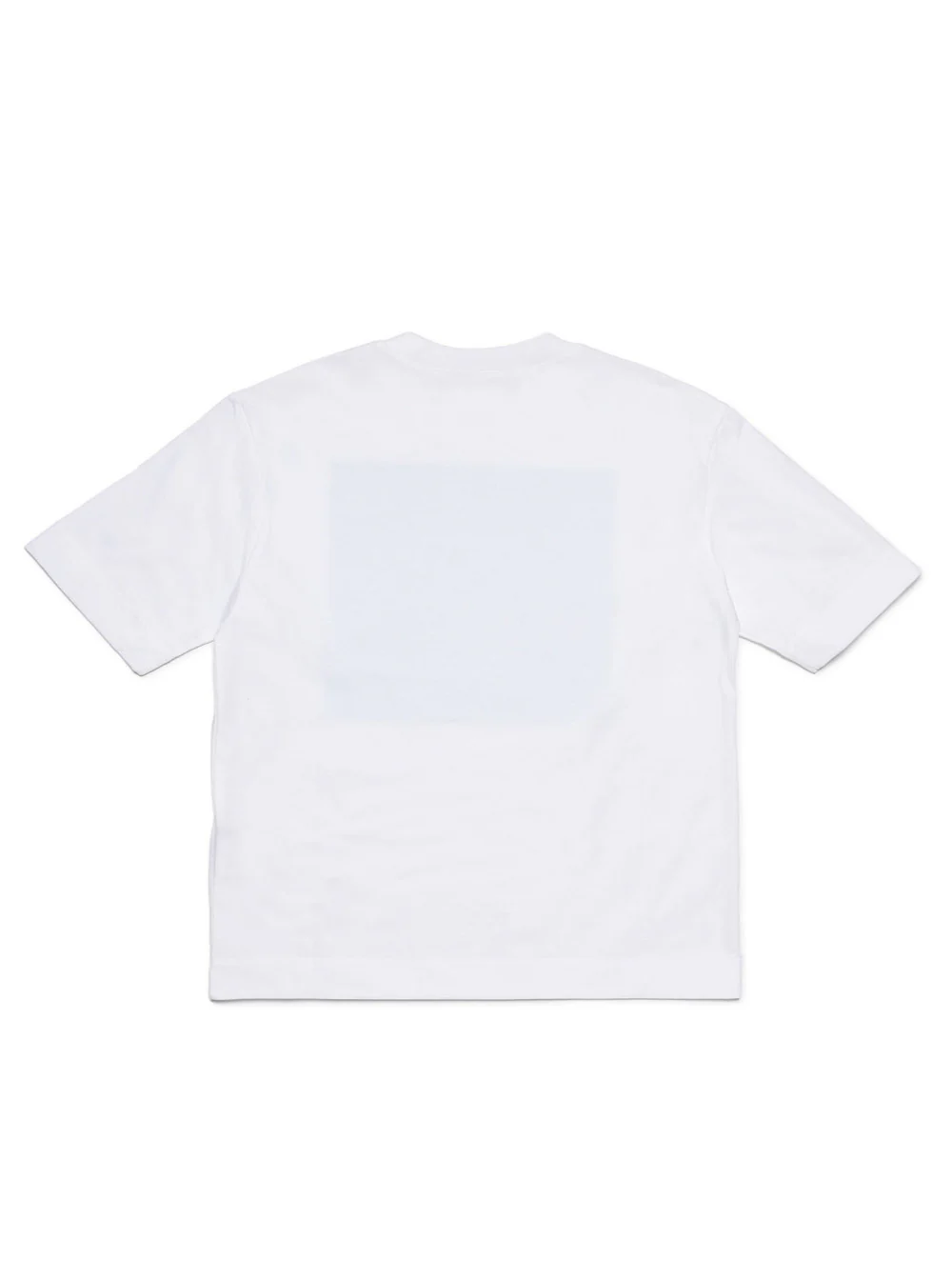 Marni Kids Girls White Cotton T-Shirt With Logo Print Jersey