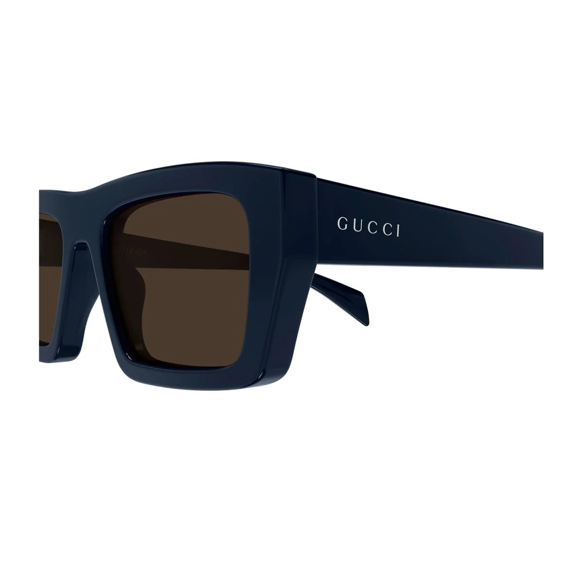 Gucci Gg2020s Logo Institutional Dark Blue Acetato Riciclato Sunglasses
