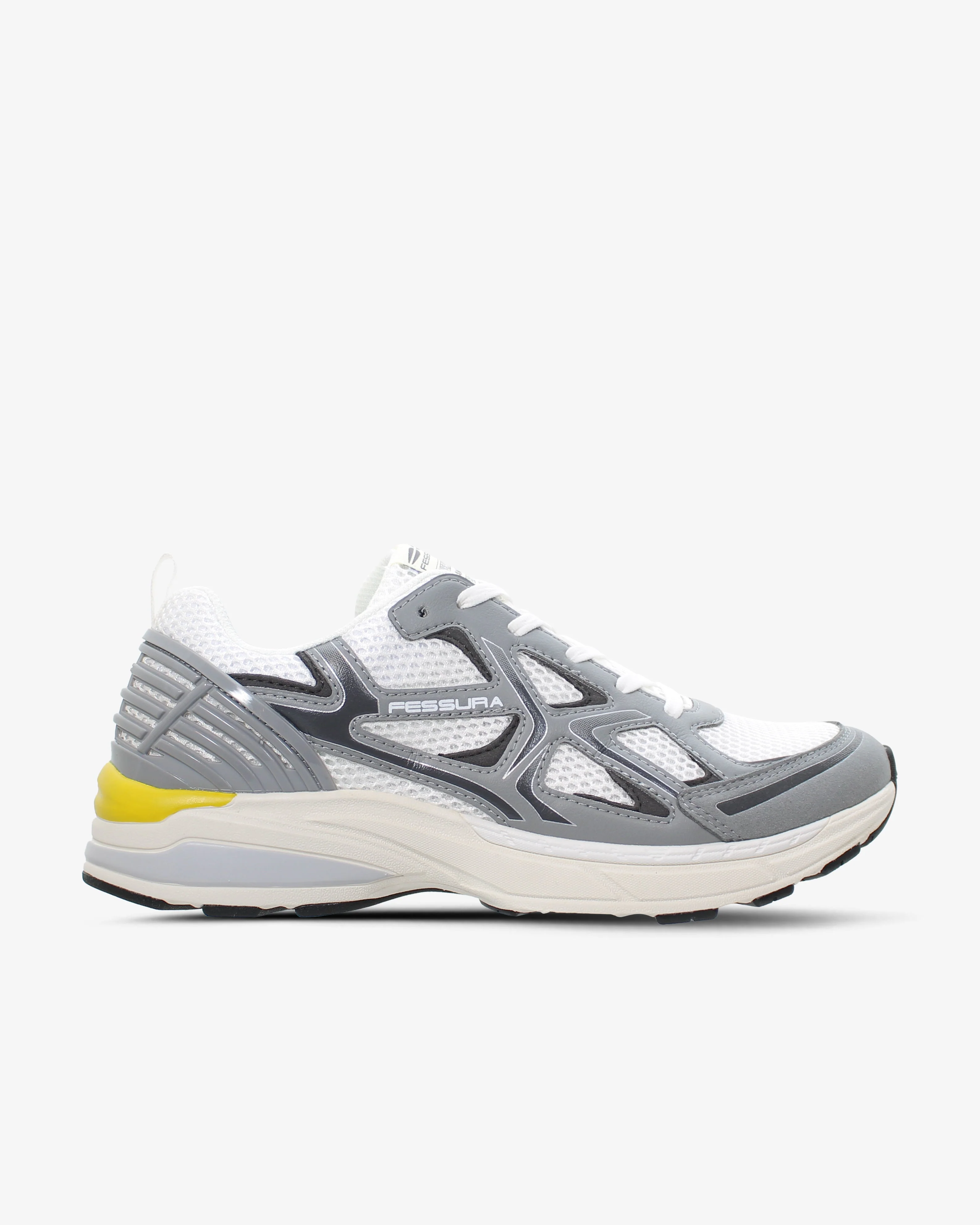 Fessura City 01 02 Gray-white Everyday Sneakers
