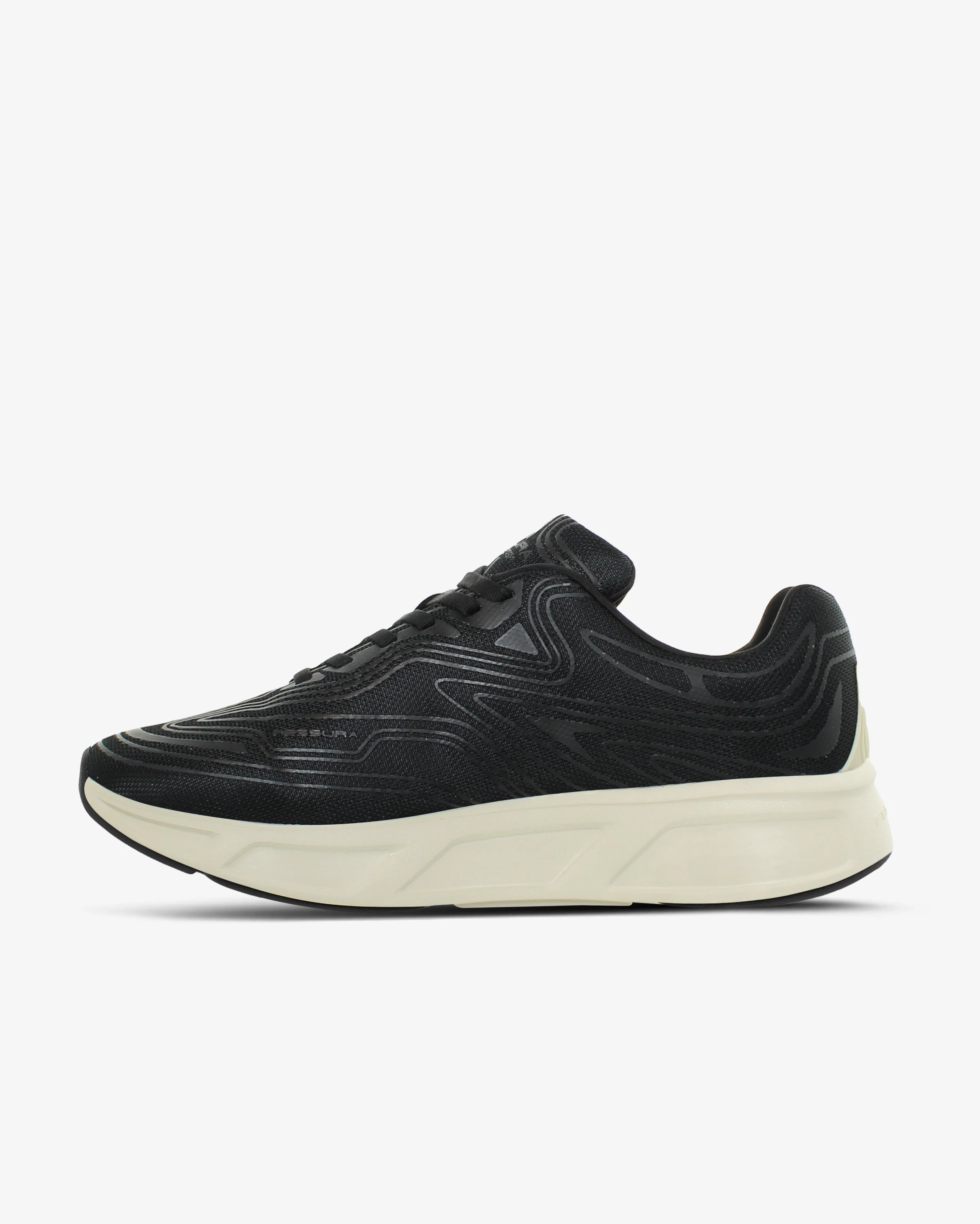 Fessura Italia Walk #01 06 Black-black Running Sneakers