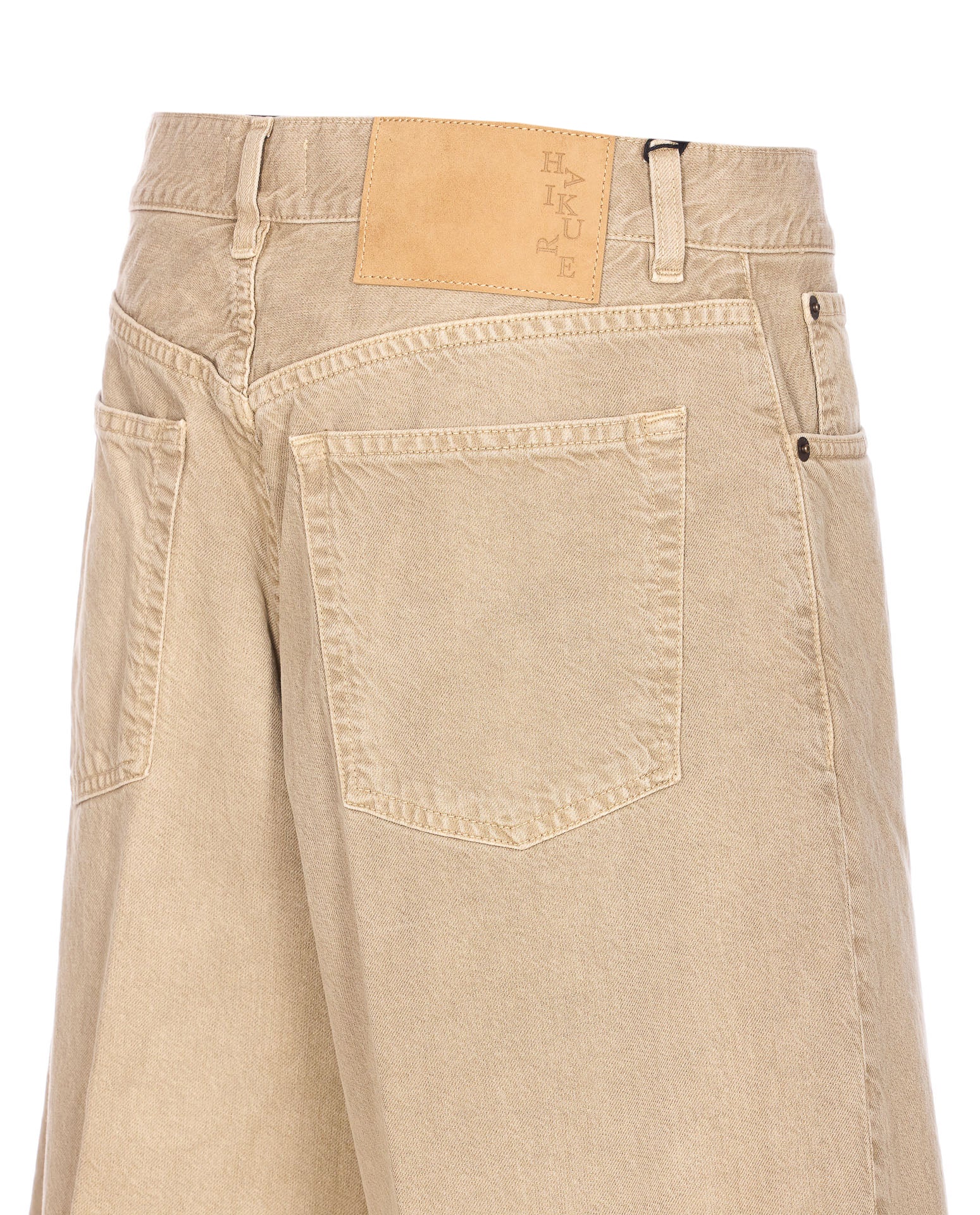 Haikure Jeans Beige Cotton