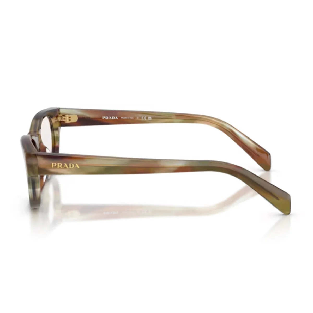 Prada Pr C08s Brown Acetato Sunglasses