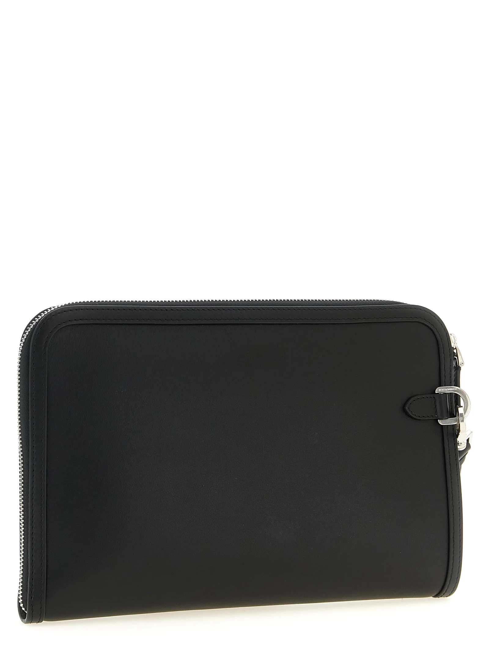 Dolce & Gabbana Bicolor Calfskin Clutch Bag
