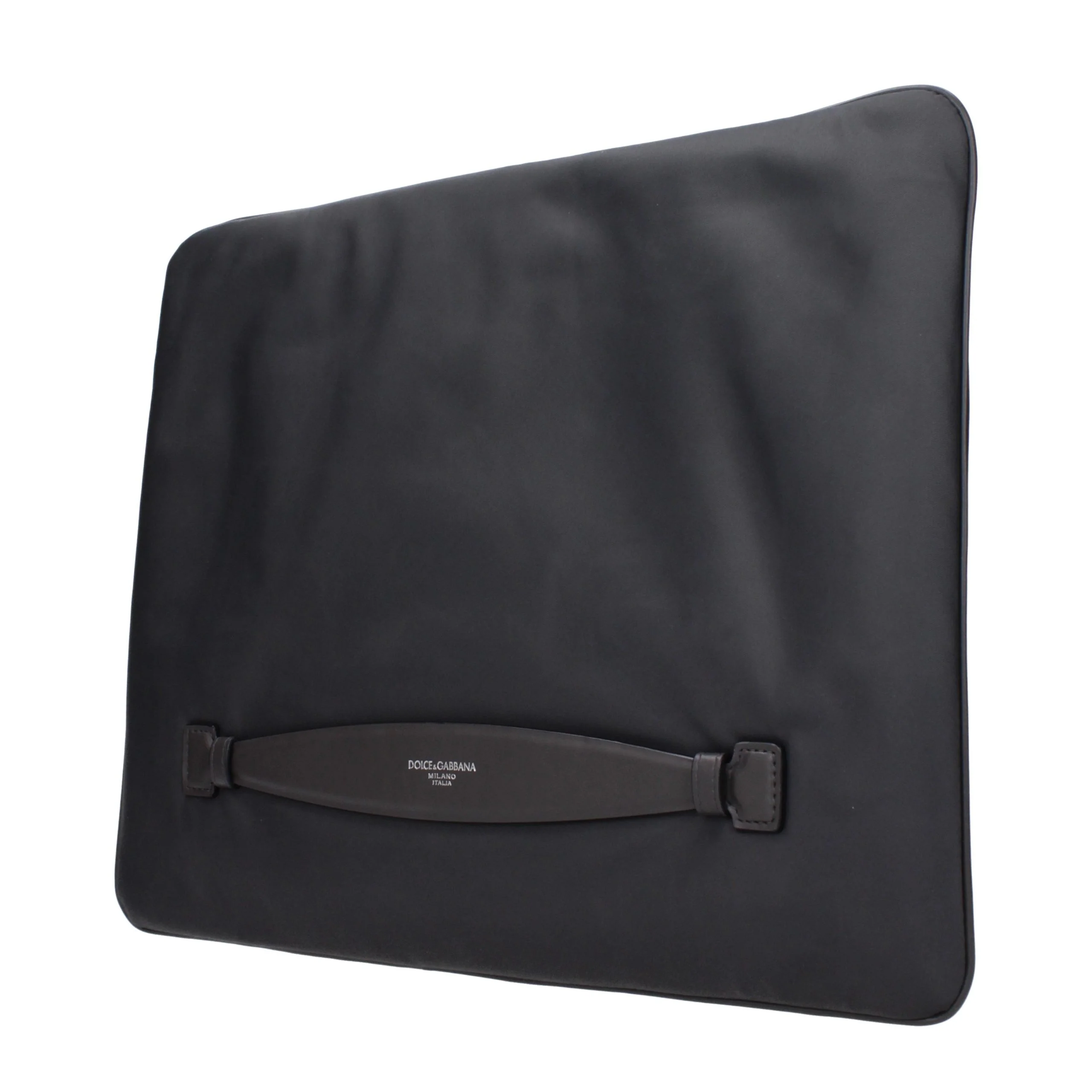 Dolce & Gabbana Gray Fabric Clutch Bag