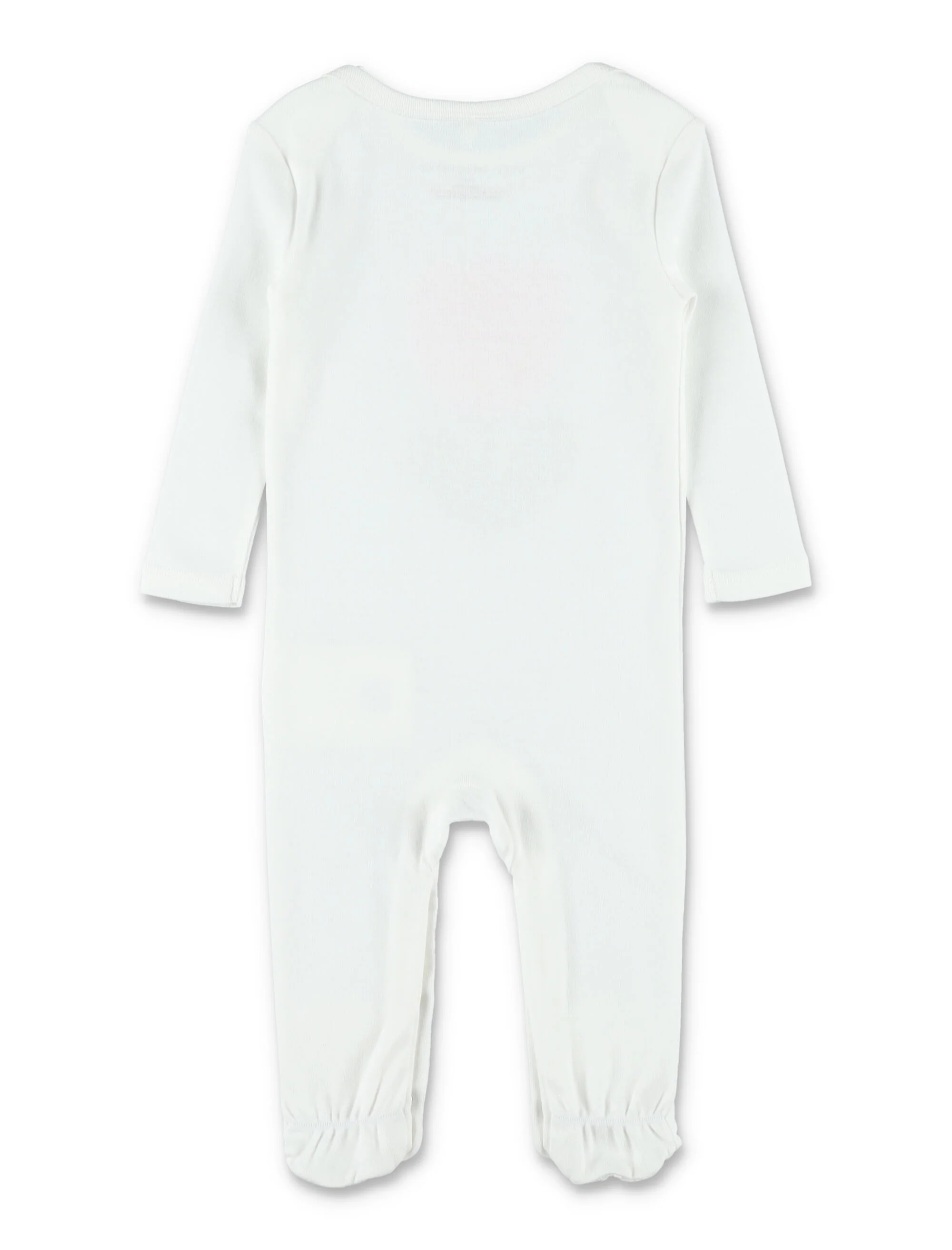 Stella Mccartney Kids Floral Romper & Hat Set Ivory Cotton