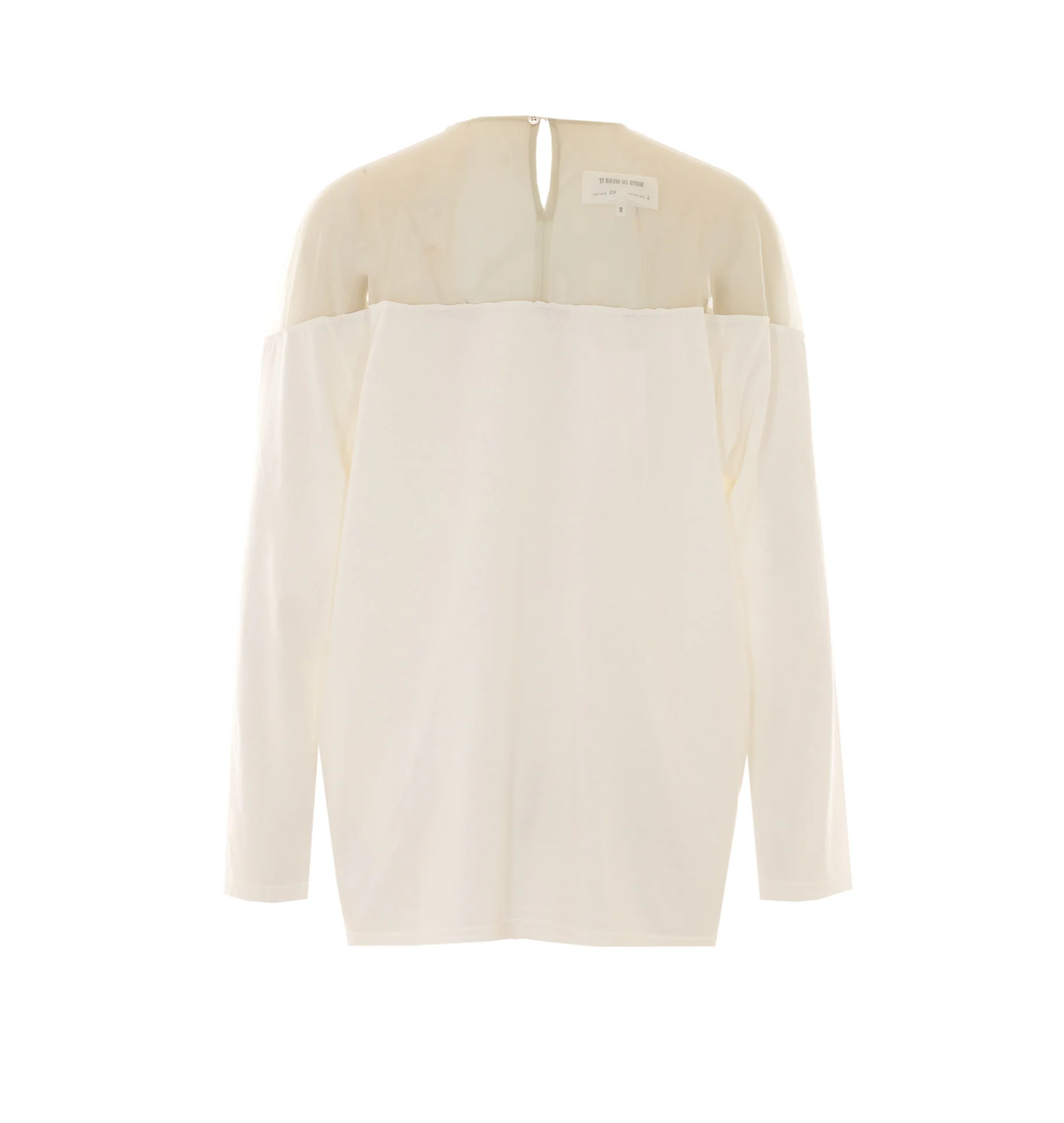 Mm6 Maison Margiela T-Shirts And Polos White Cotton
