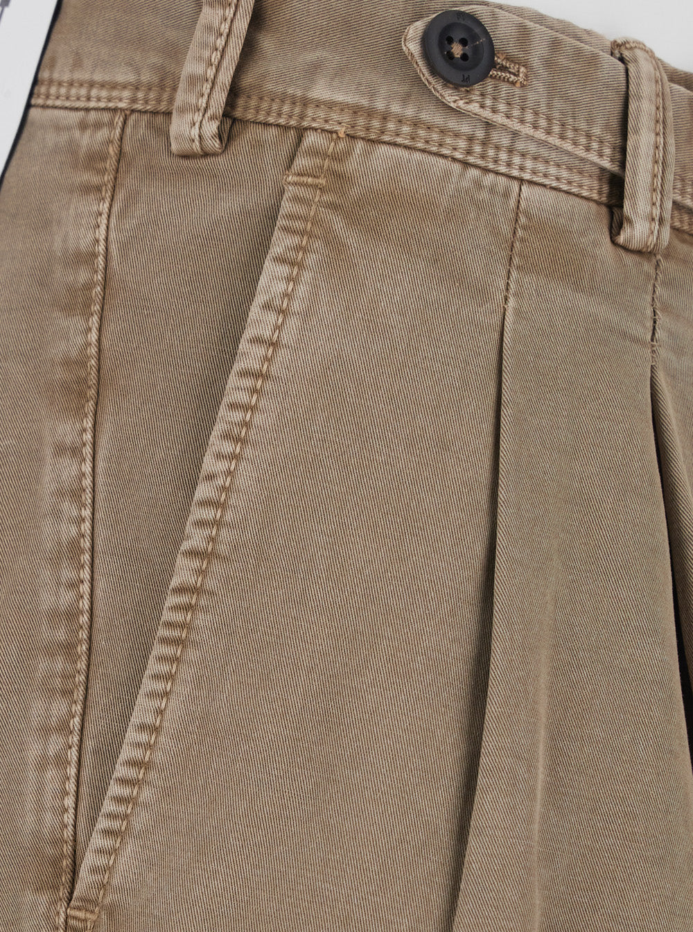 Pt Torino Pants With Pockets And Ribbed Hems Brown Tech Fabric For Men Trousers