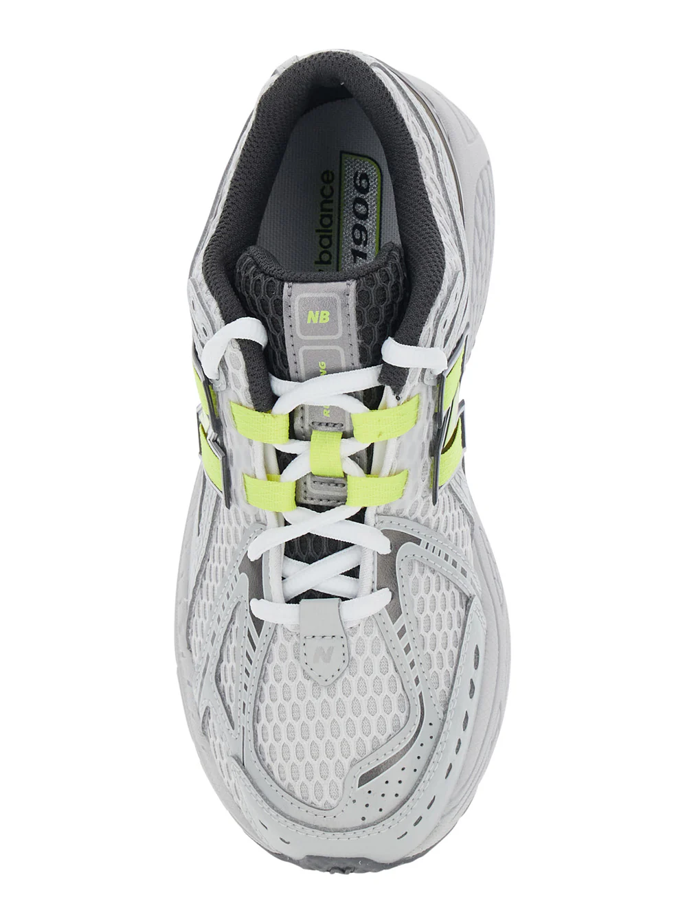 New Balance Kids Gray Sneakers 1906 with Synthetic Upper and Rubber Sole for Men Grey