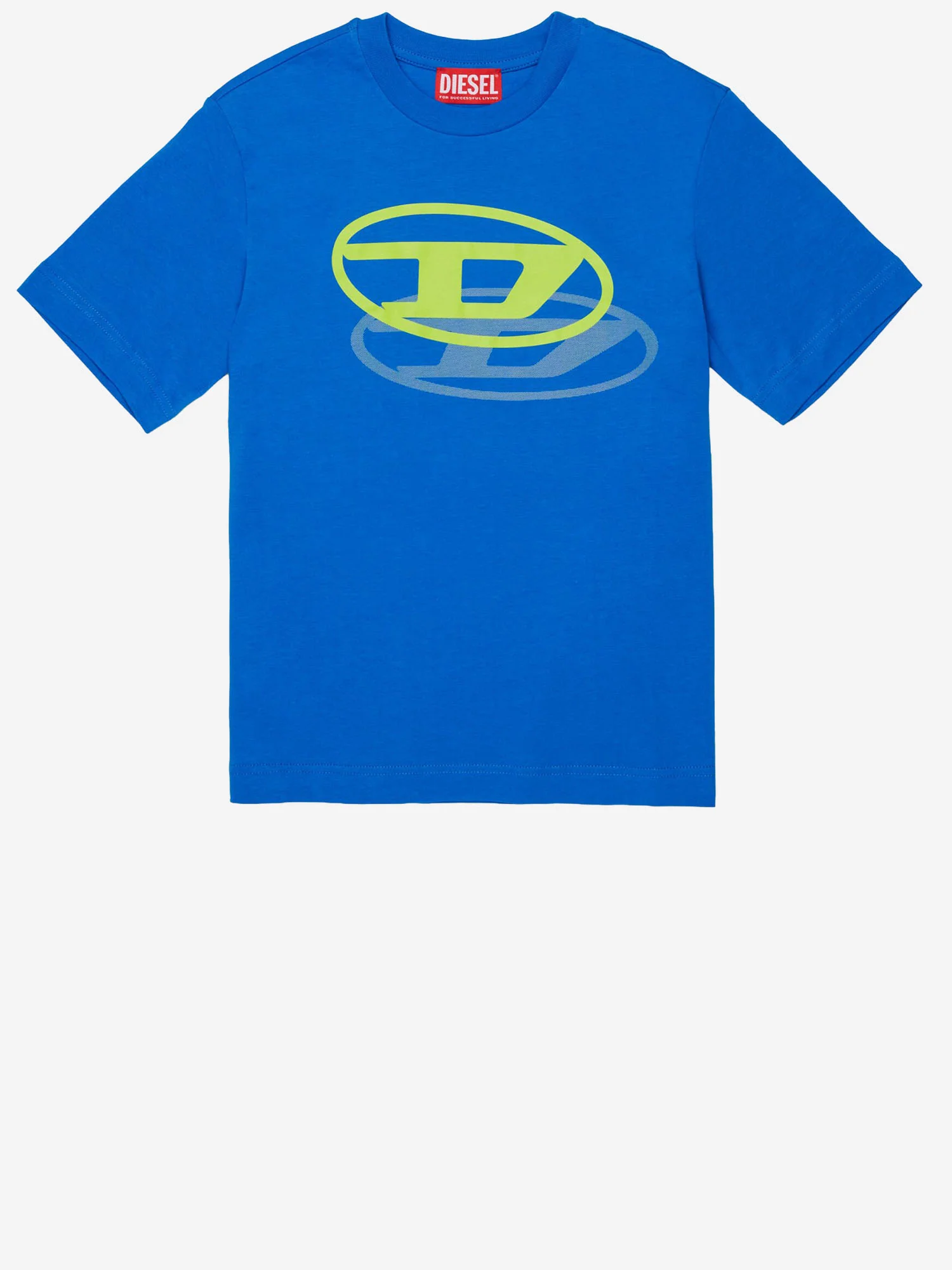 Diesel T-shirts and Polos Blue Cotone