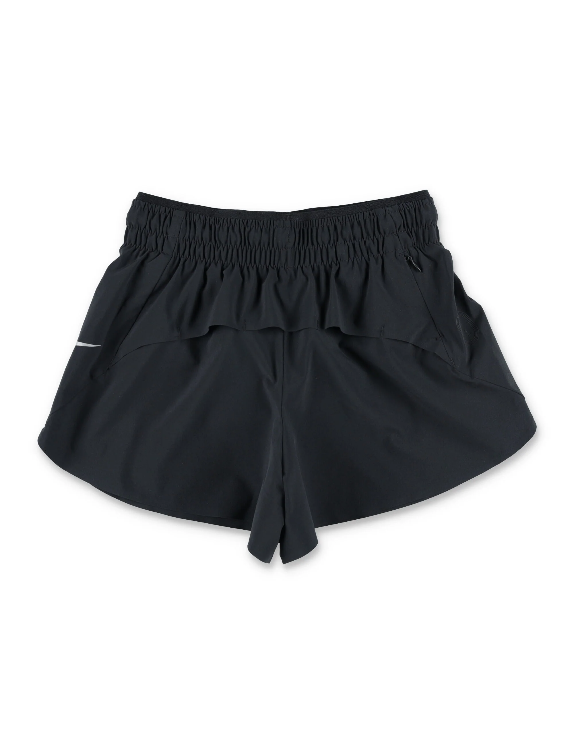 Nike Girls Dri-Fit Running Shorts Black Polyester