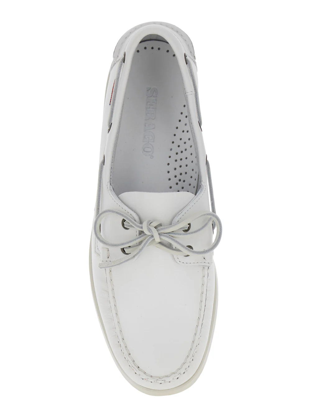 Sebago Loafers DOCKSIDES PORTLAND White in Leather for Men