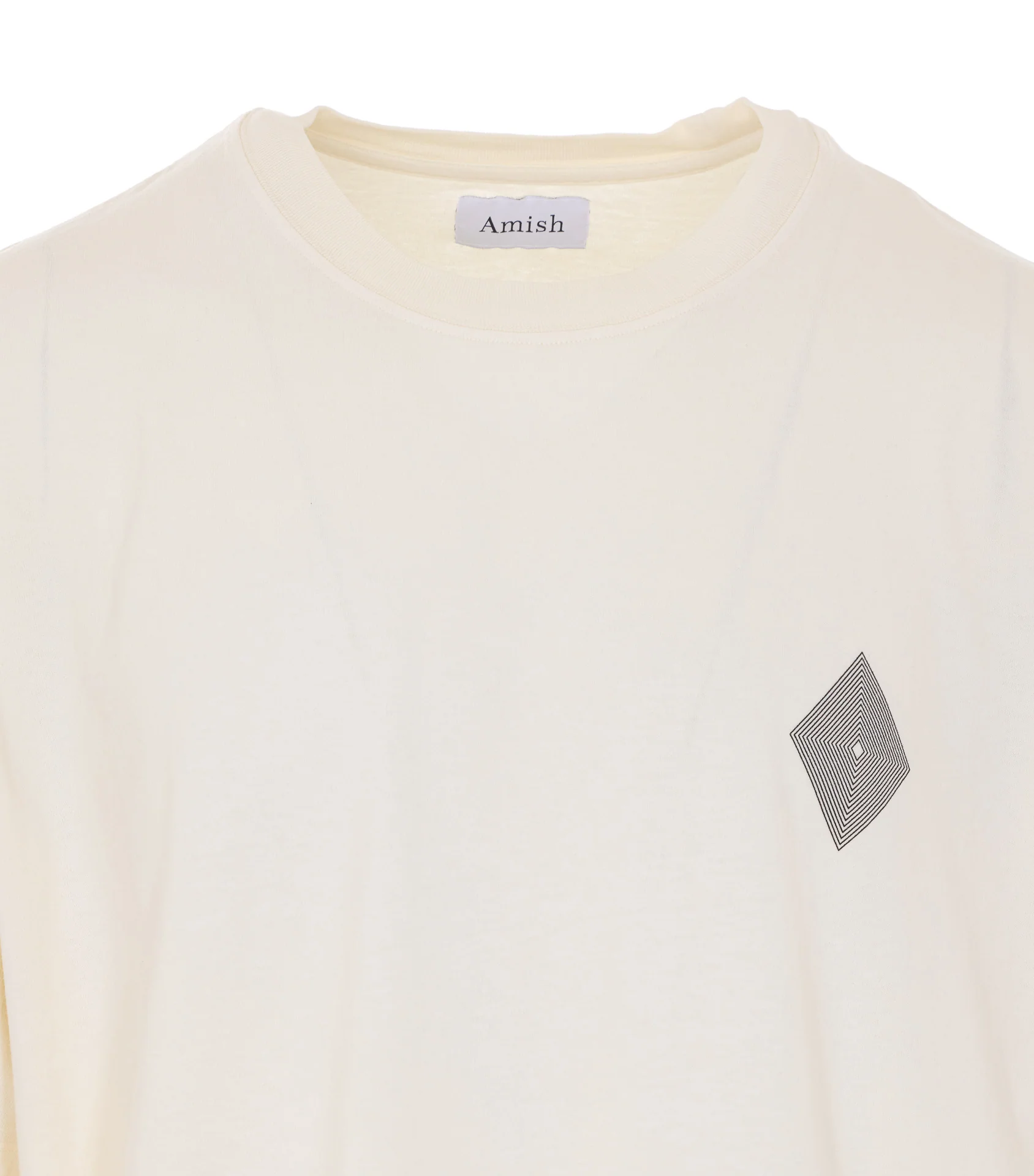 AMISH T-shirts and Polos Beige Cotton