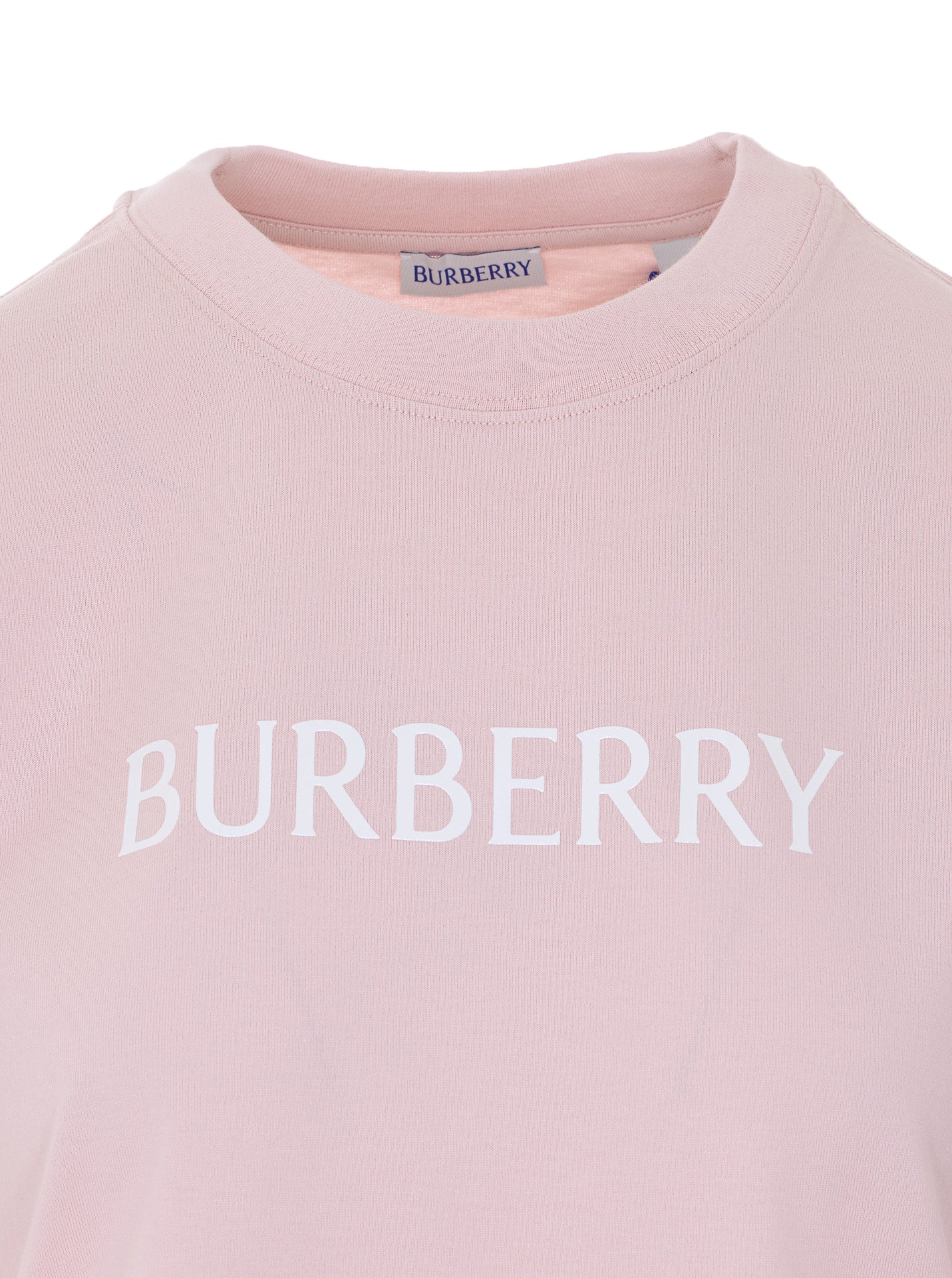 Burberry T-shirts and Polos Pink Cotton