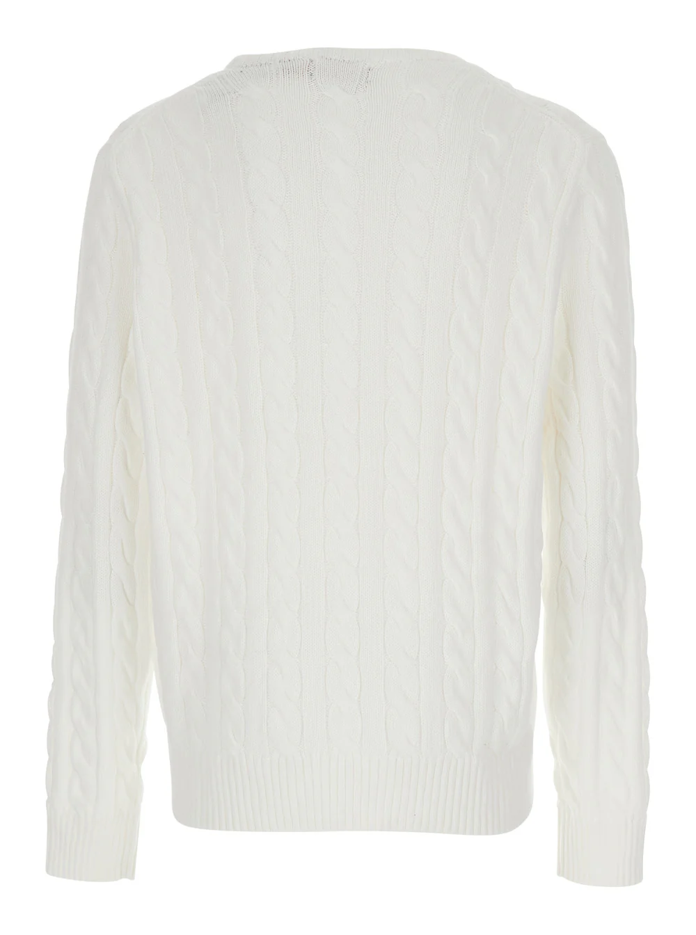 Polo Ralph Lauren TRECCIA IN COTONE White Cotton Jersey