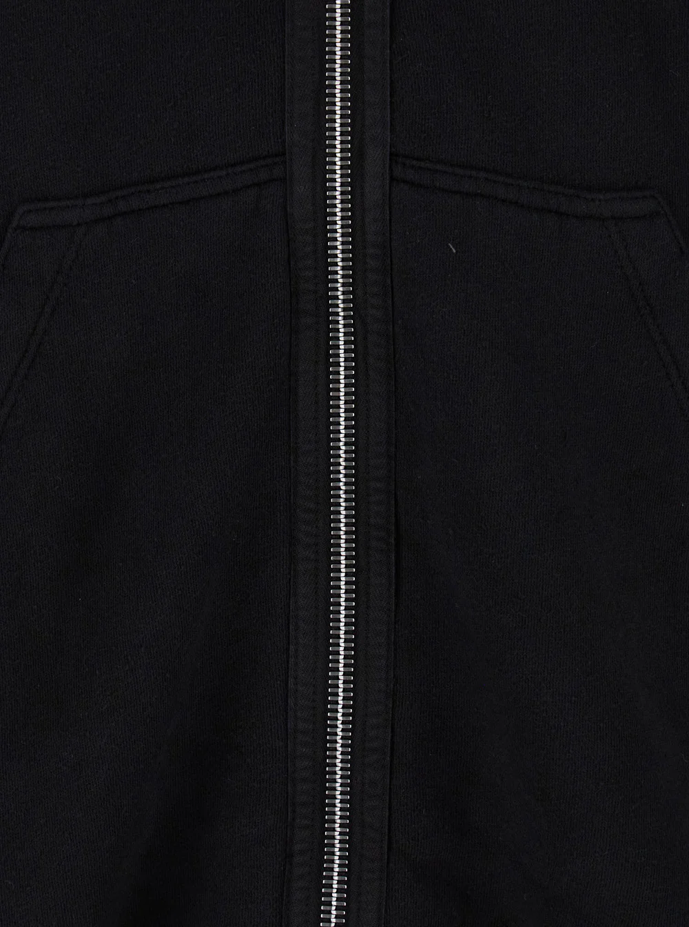 Drkshdw Black Hoodie with Kangaroo Pocket on the Front in Cotton Man Sweatshirts