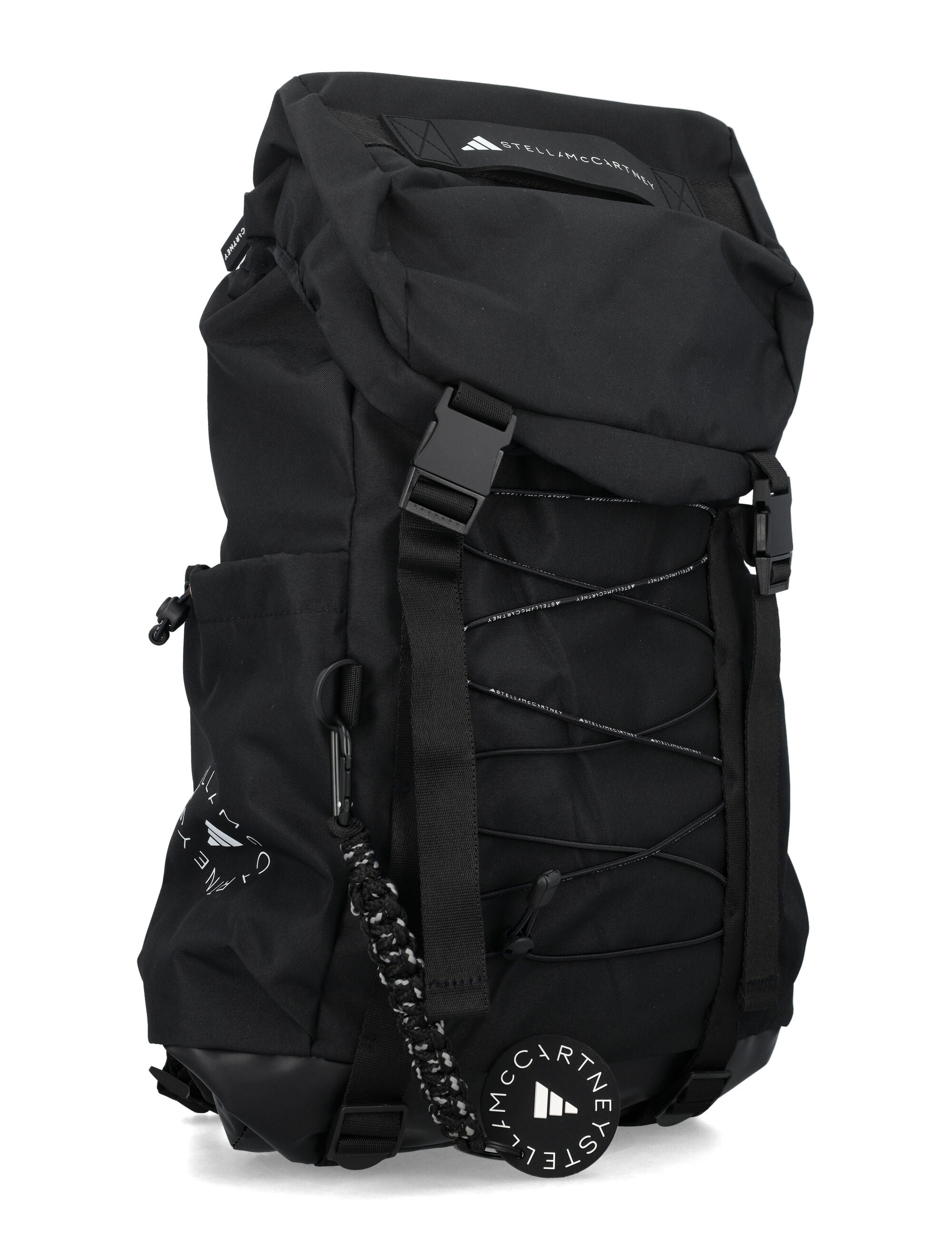 Adidas by Stella McCartney Logo Technical Backpack Black Recycled Polyester