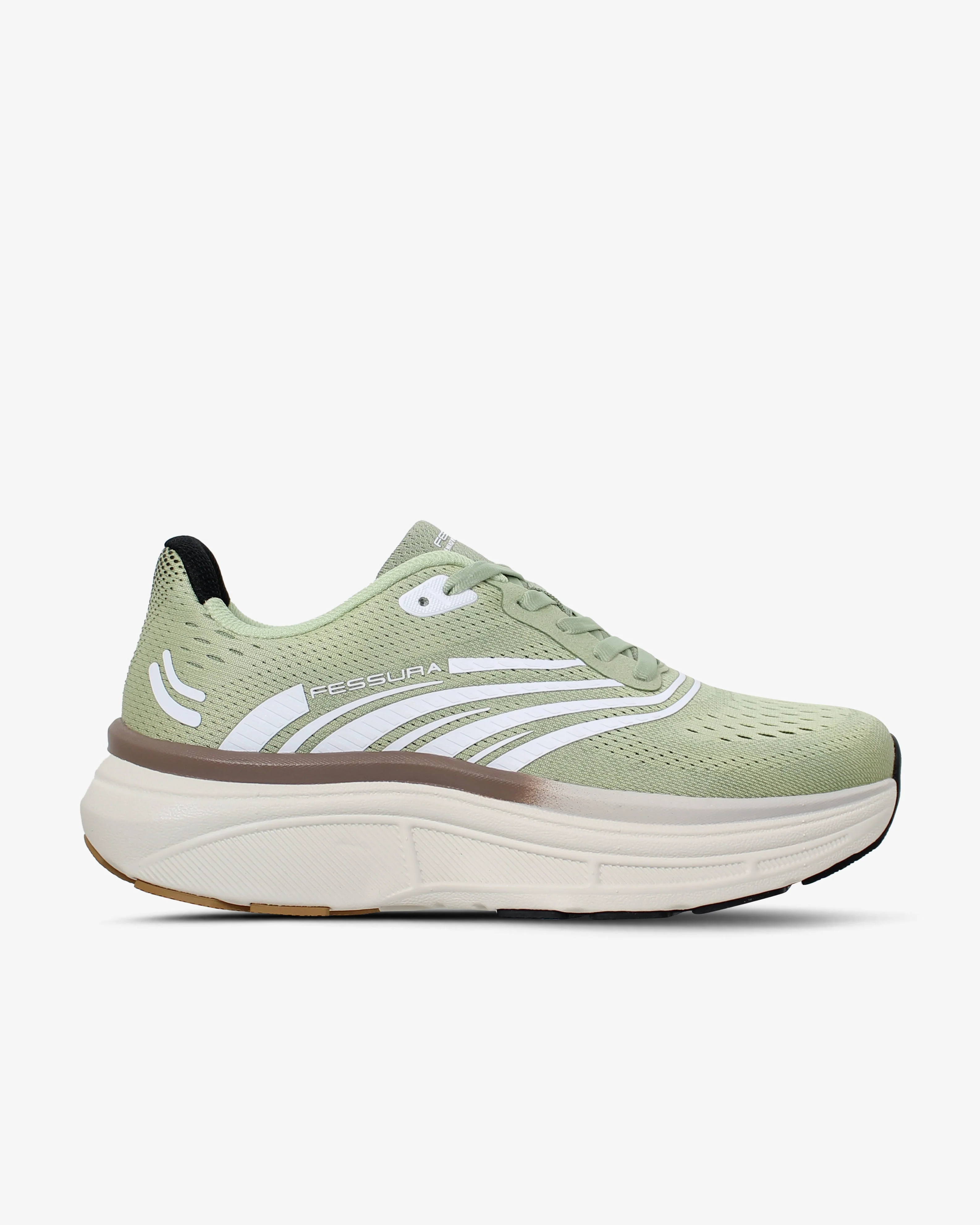 Fessura Italia Speed 01 15 Sage White Running Sneakers