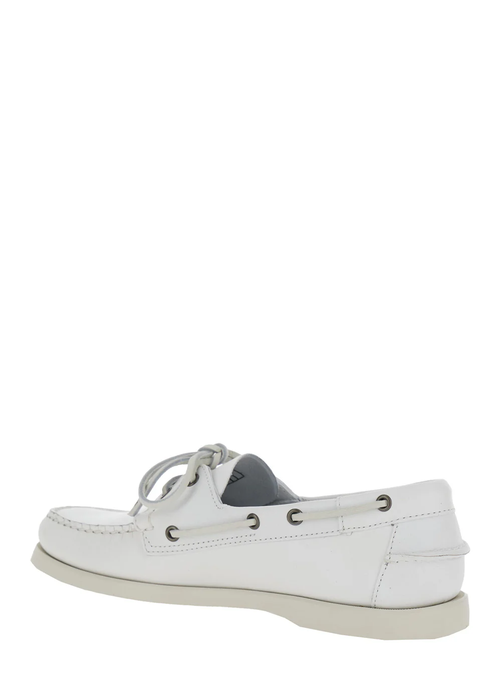 Sebago Loafers DOCKSIDES PORTLAND White in Leather for Men