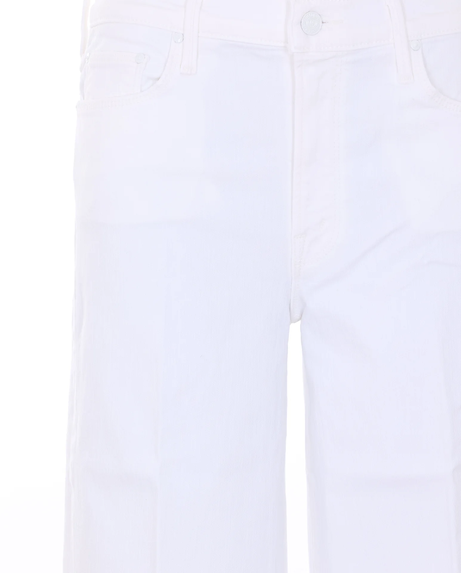 Mother Jeans White Cotton
