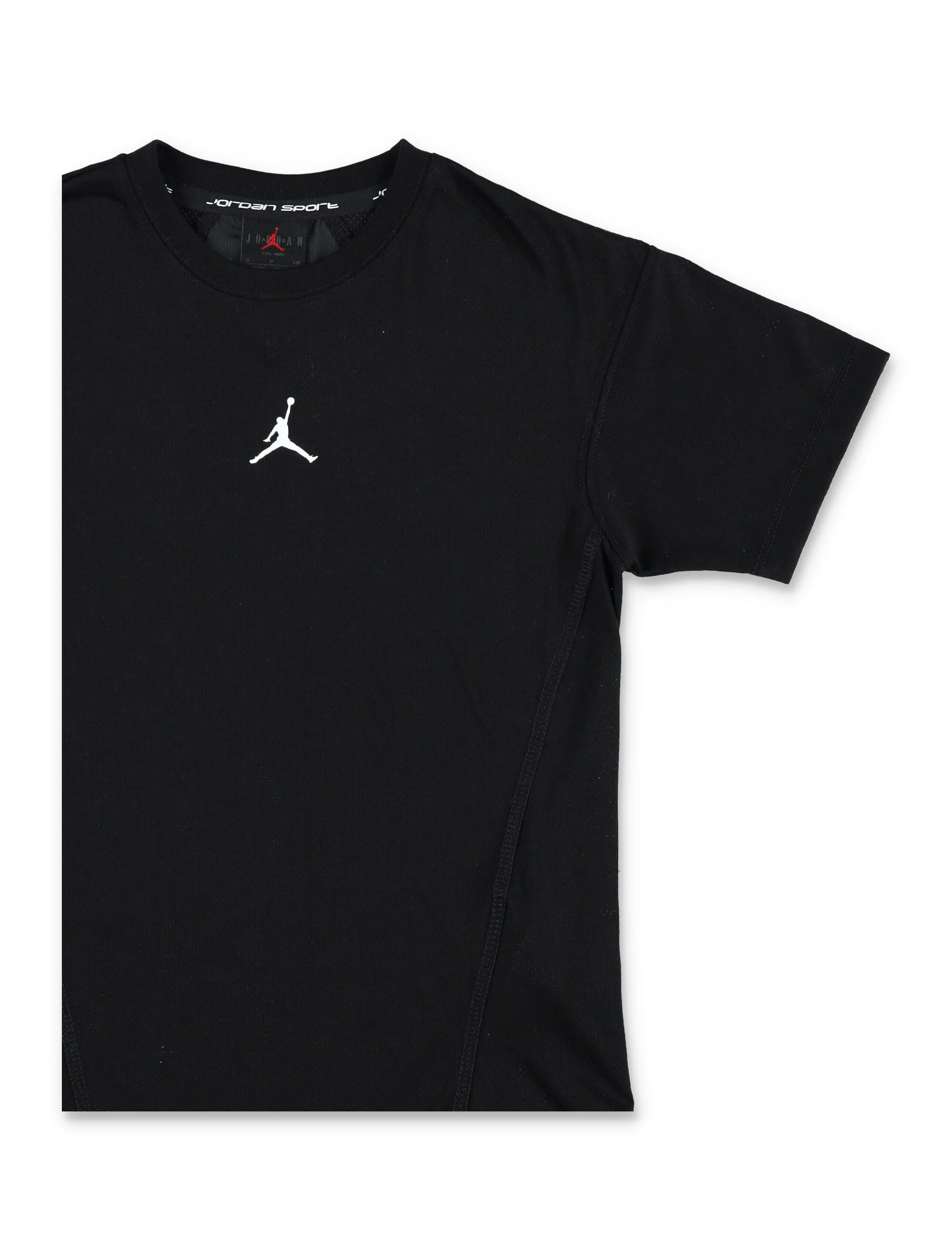 Nike Jordan Kid Performance T-Shirt Black Polyester Tshirt