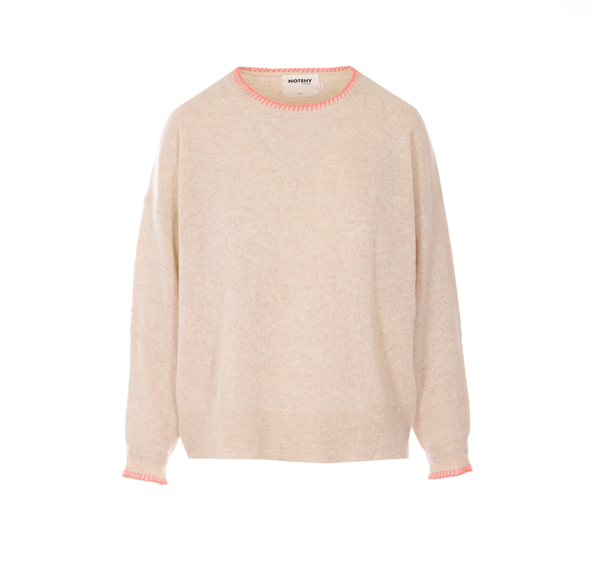 NOT SHY Sweaters Beige Cashmere
