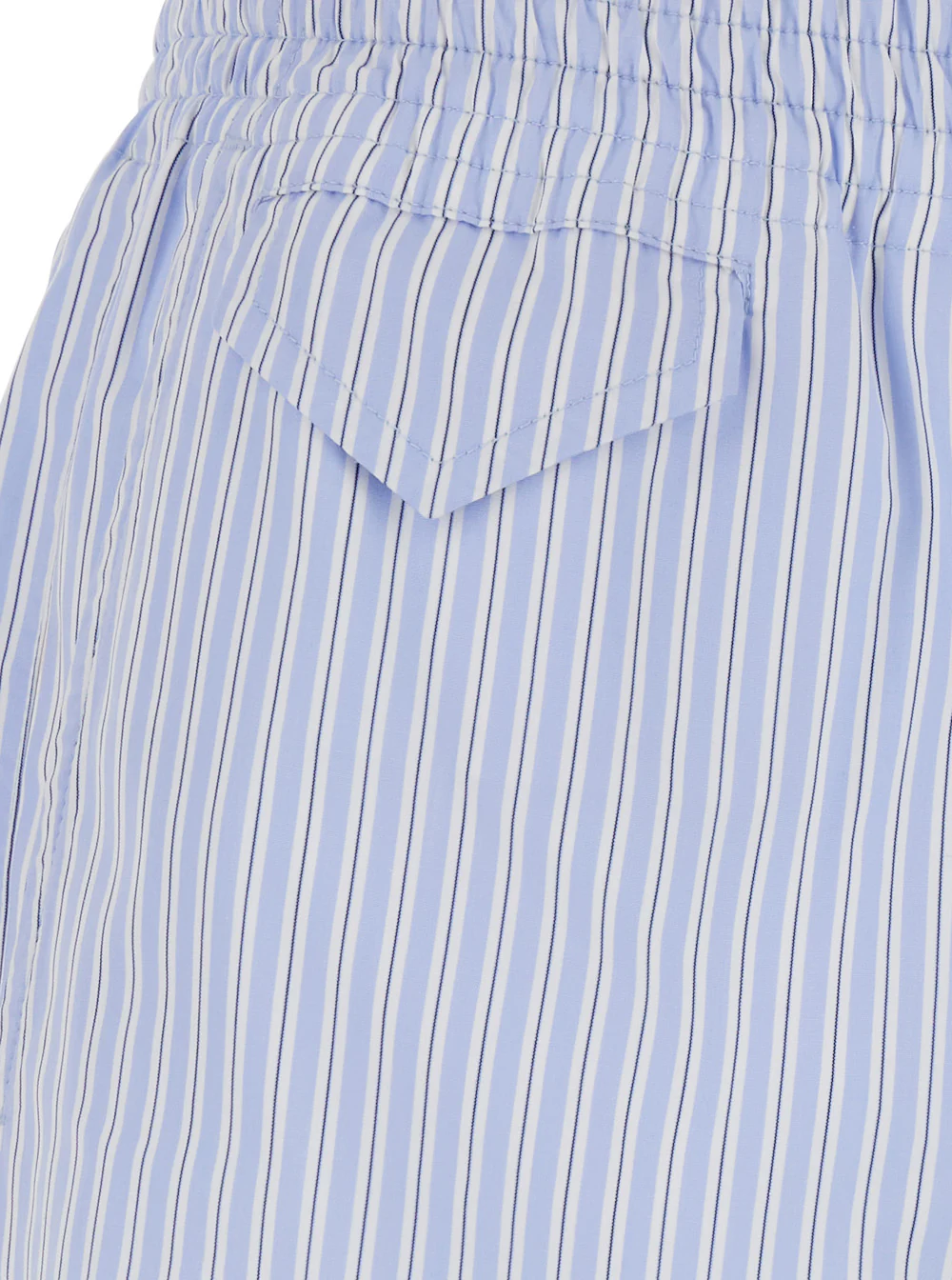 A.P.C. Lou Pants Light Blue With Front Pockets And Cotton Elastic Man Trousers