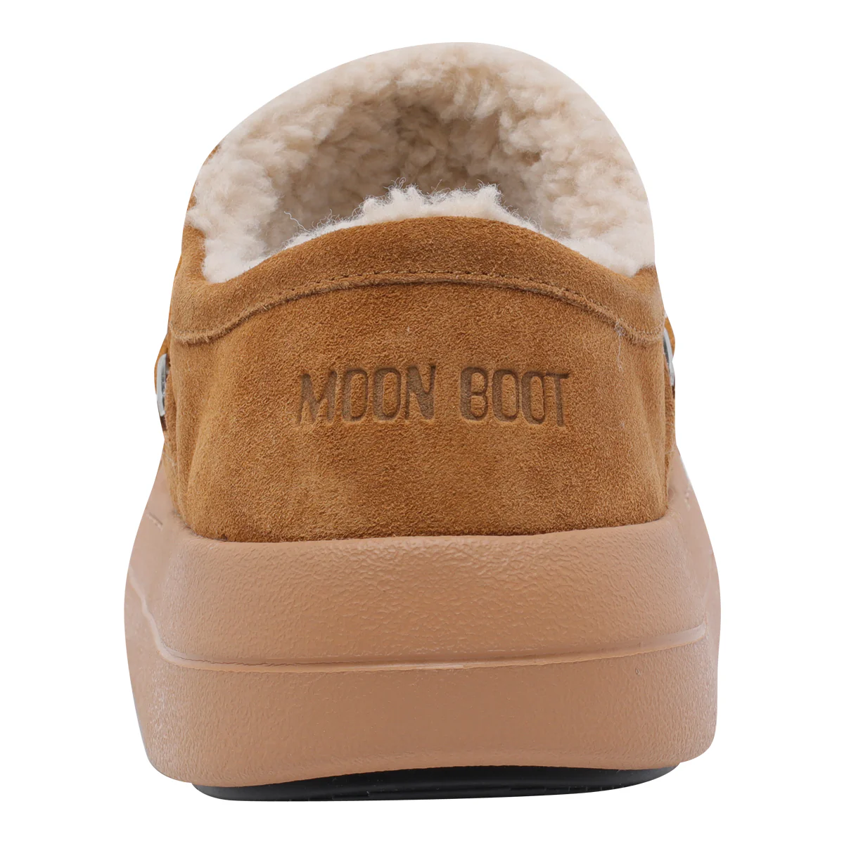 Moon Boot Sandals Brown Calf Leather/rubber Sole
