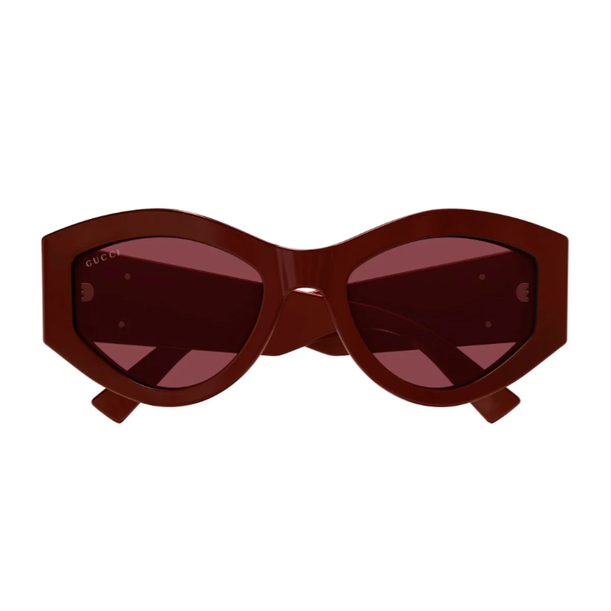 Gucci Gg1951s Linea Emblem Burgundy Acetato Riciclato Sunglasses